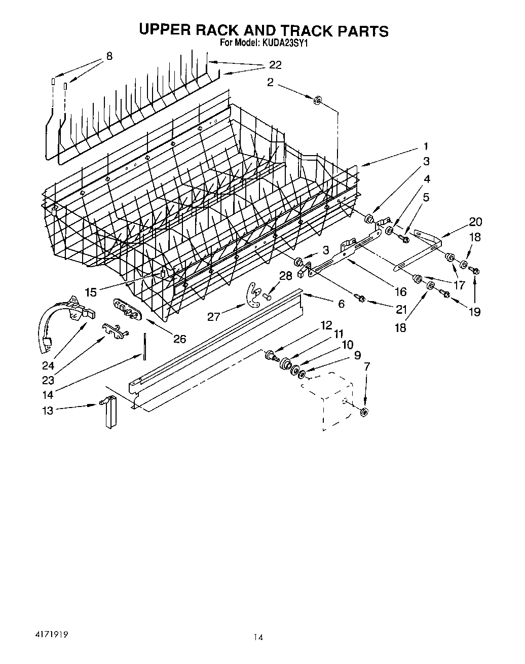 10 - UPPER RACK AND TRACK