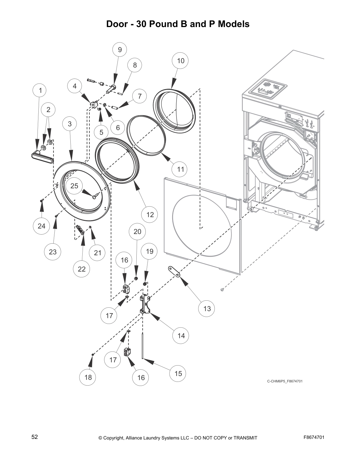 Door - 30 Pound B and P Models