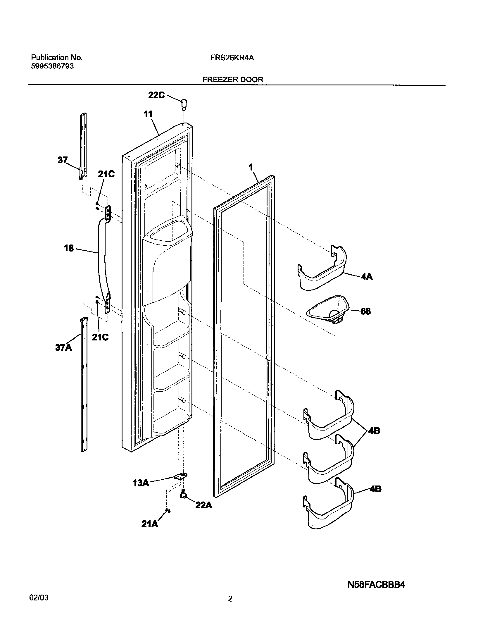 03 - FREEZER DOOR