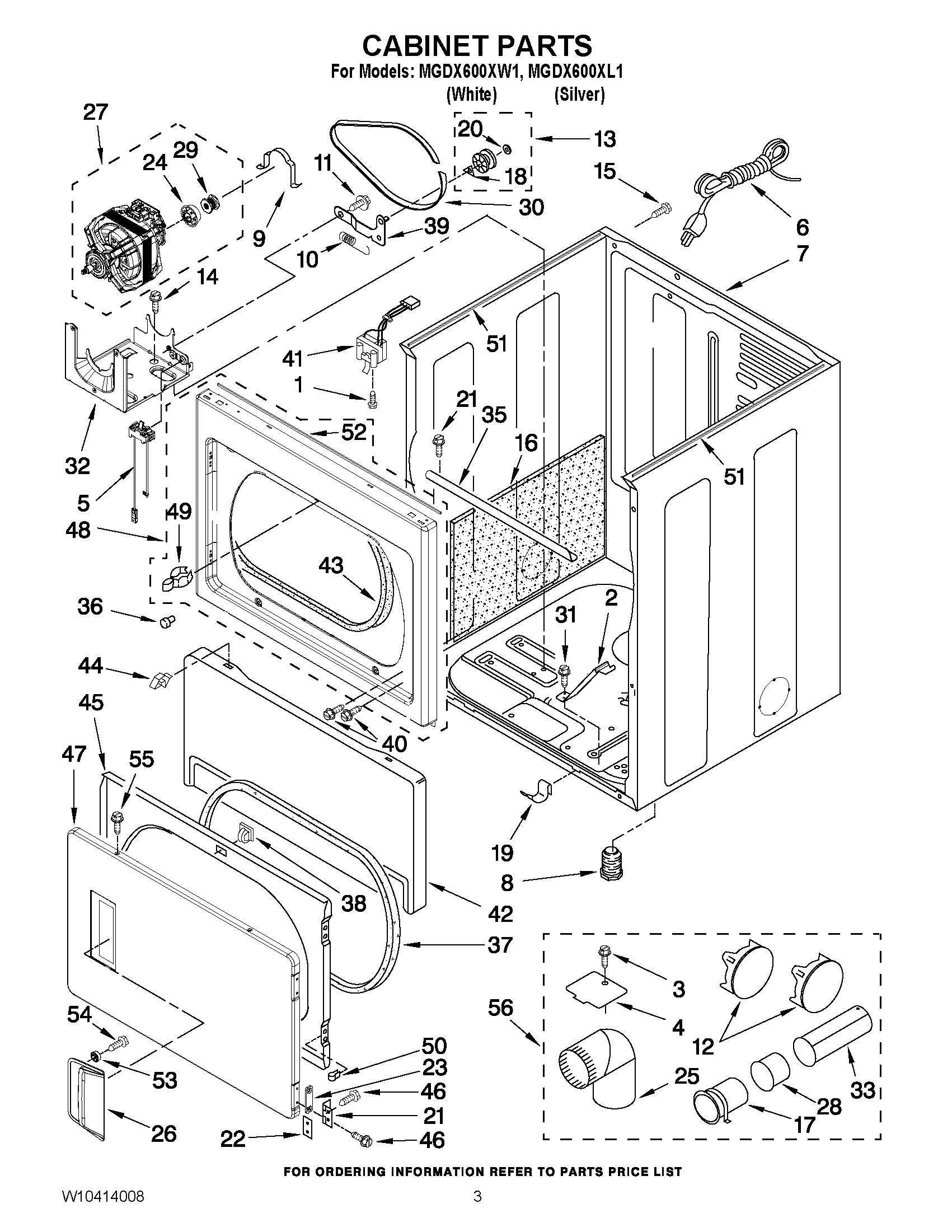 02 - CABINET PARTS