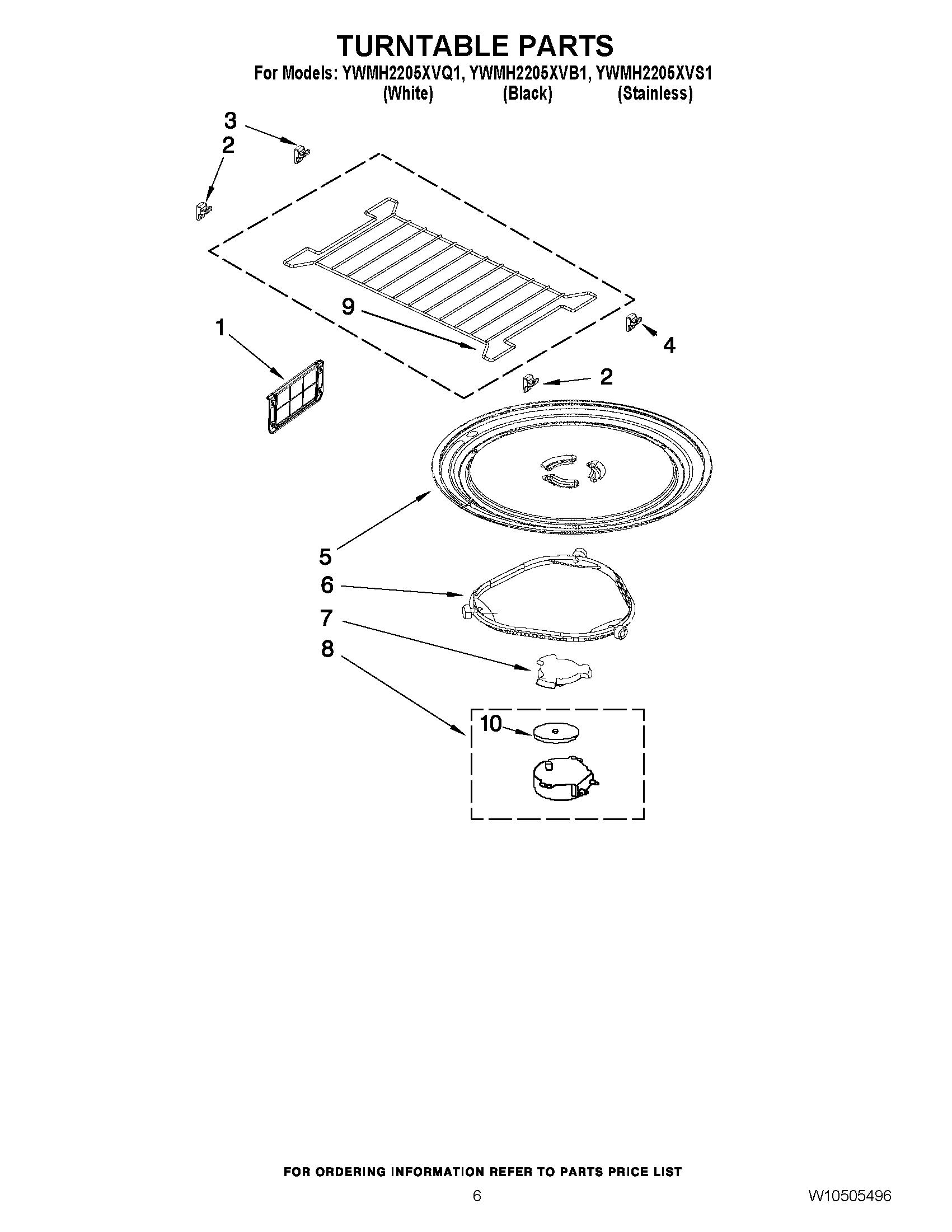 05 - TURNTABLE PARTS