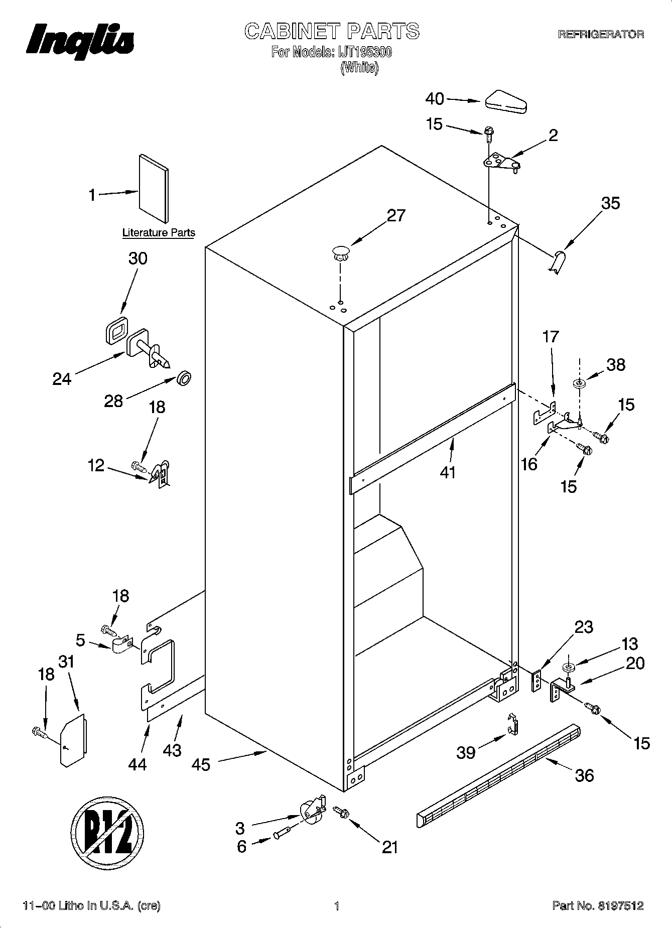 01 - CABINET PARTS