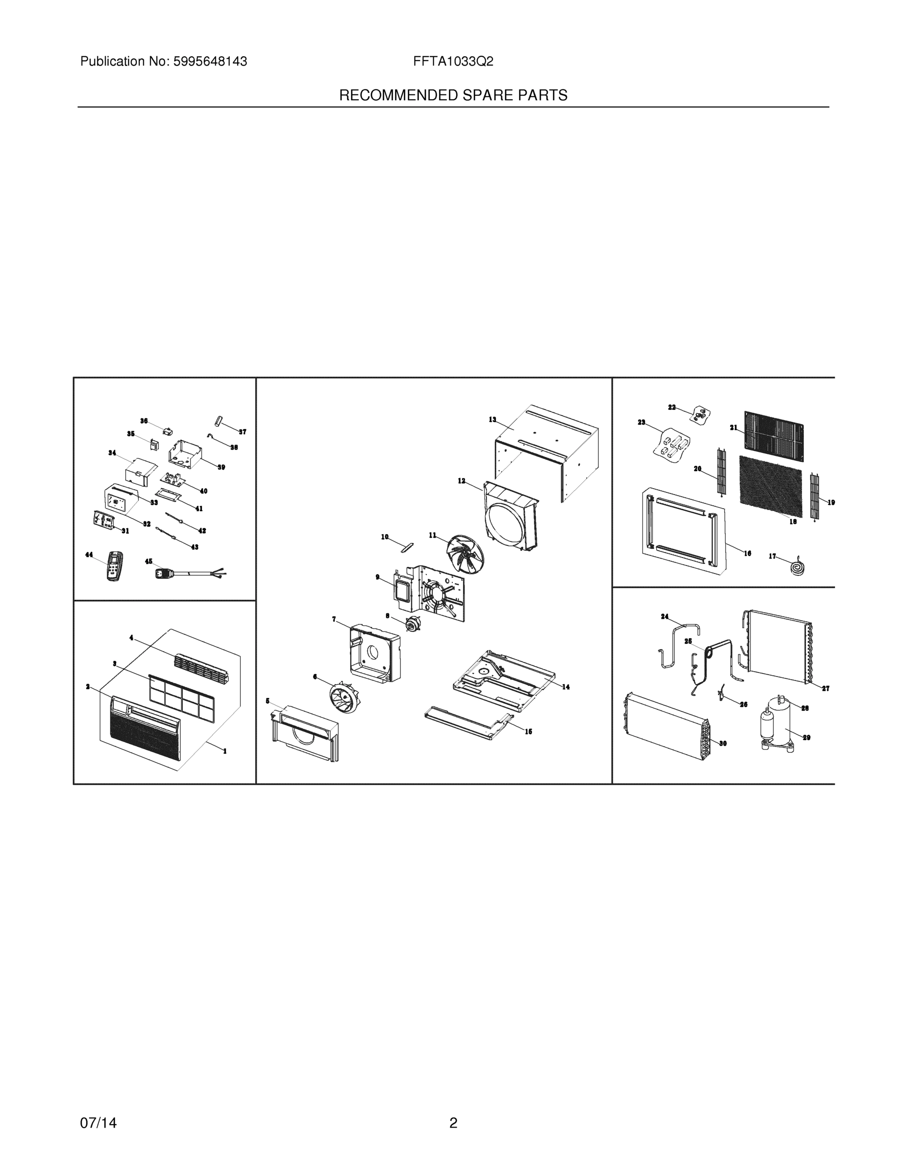 03 - RECOMMENDED SPARE PARTS
