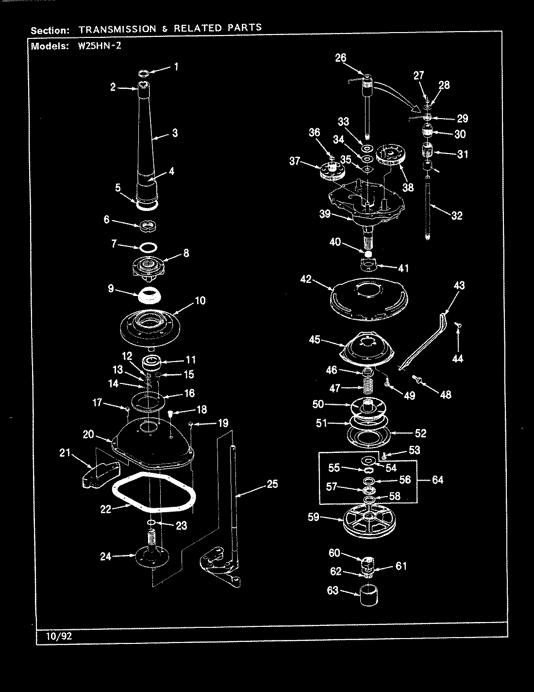 08 - TRANSMISSION & RELATED PARTS (REV. G-L)