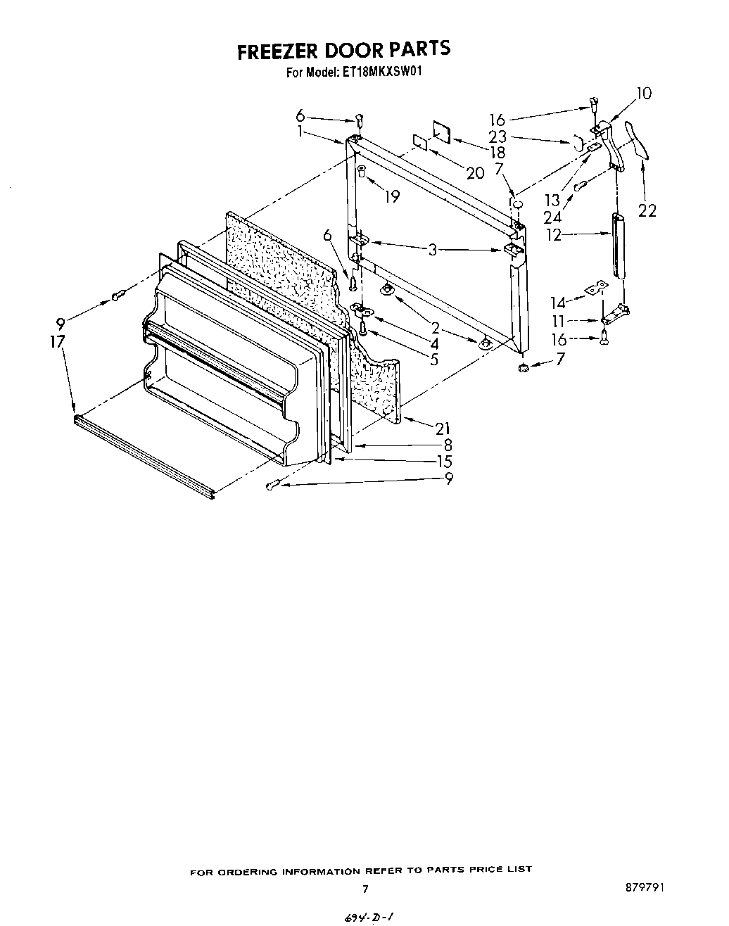 06 - FREEZER DOOR