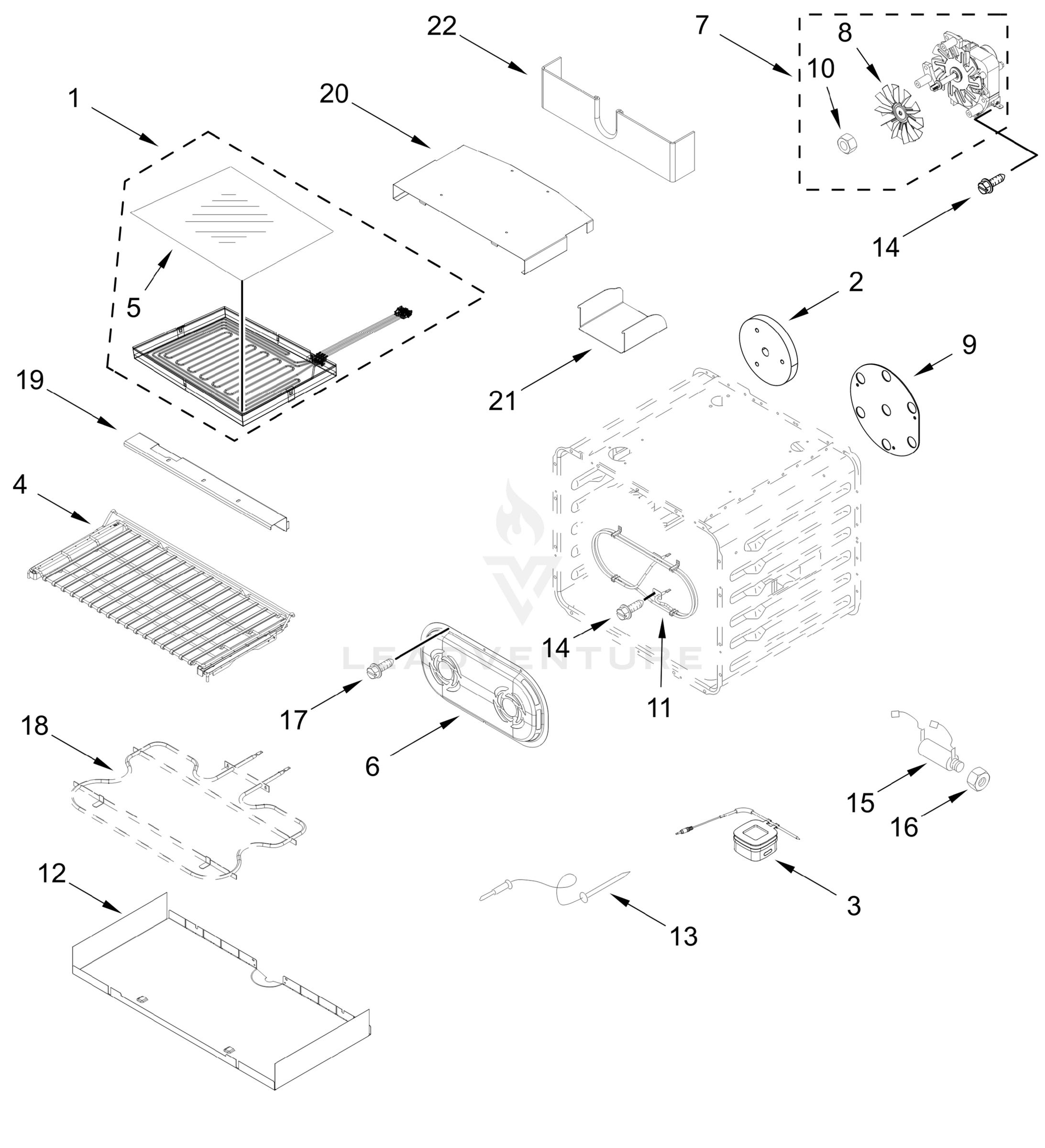 INTERNAL OVEN PARTS