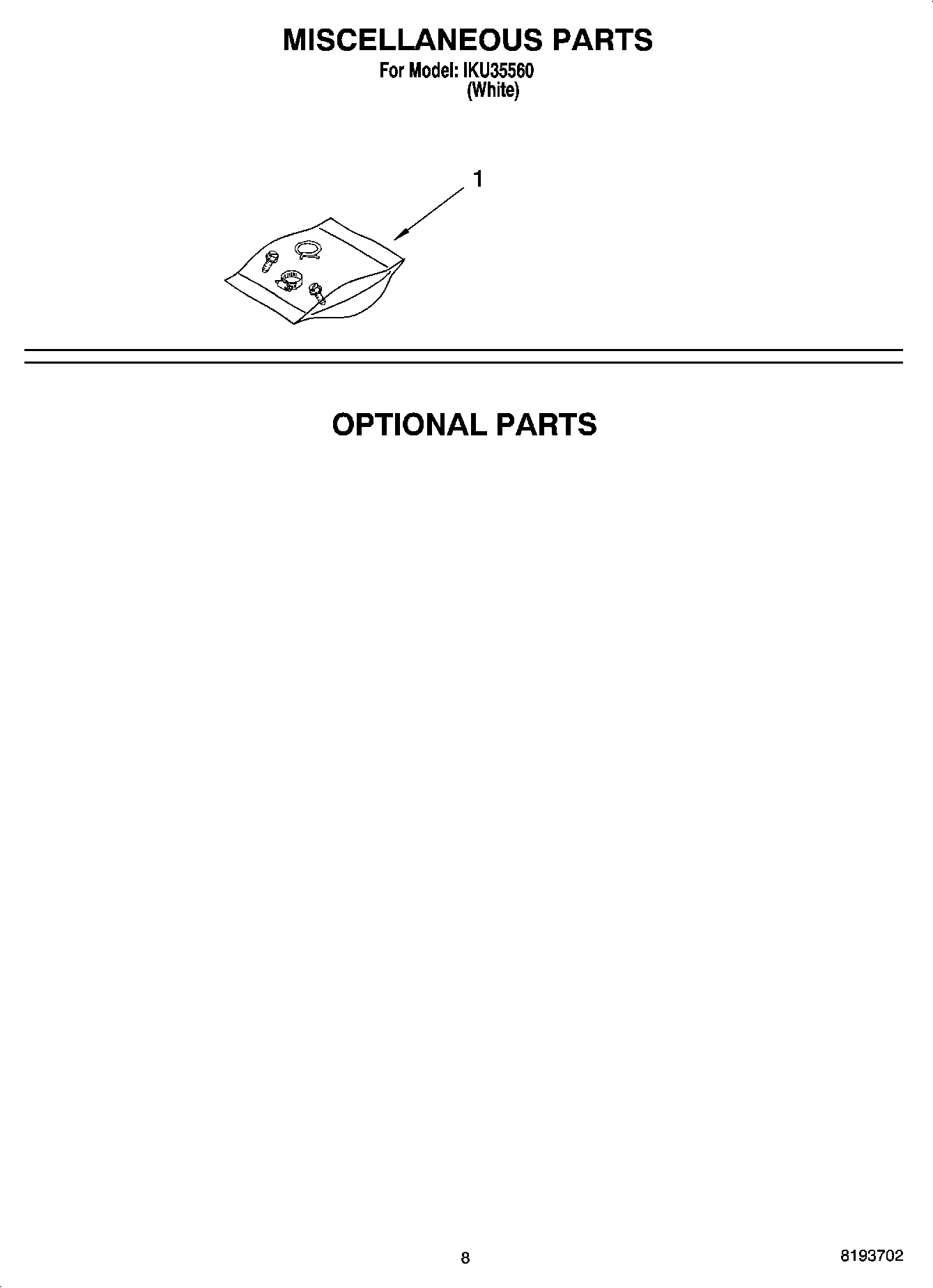 06 - MISCELLANEOUS  PARTS, OPTIONAL PARTS