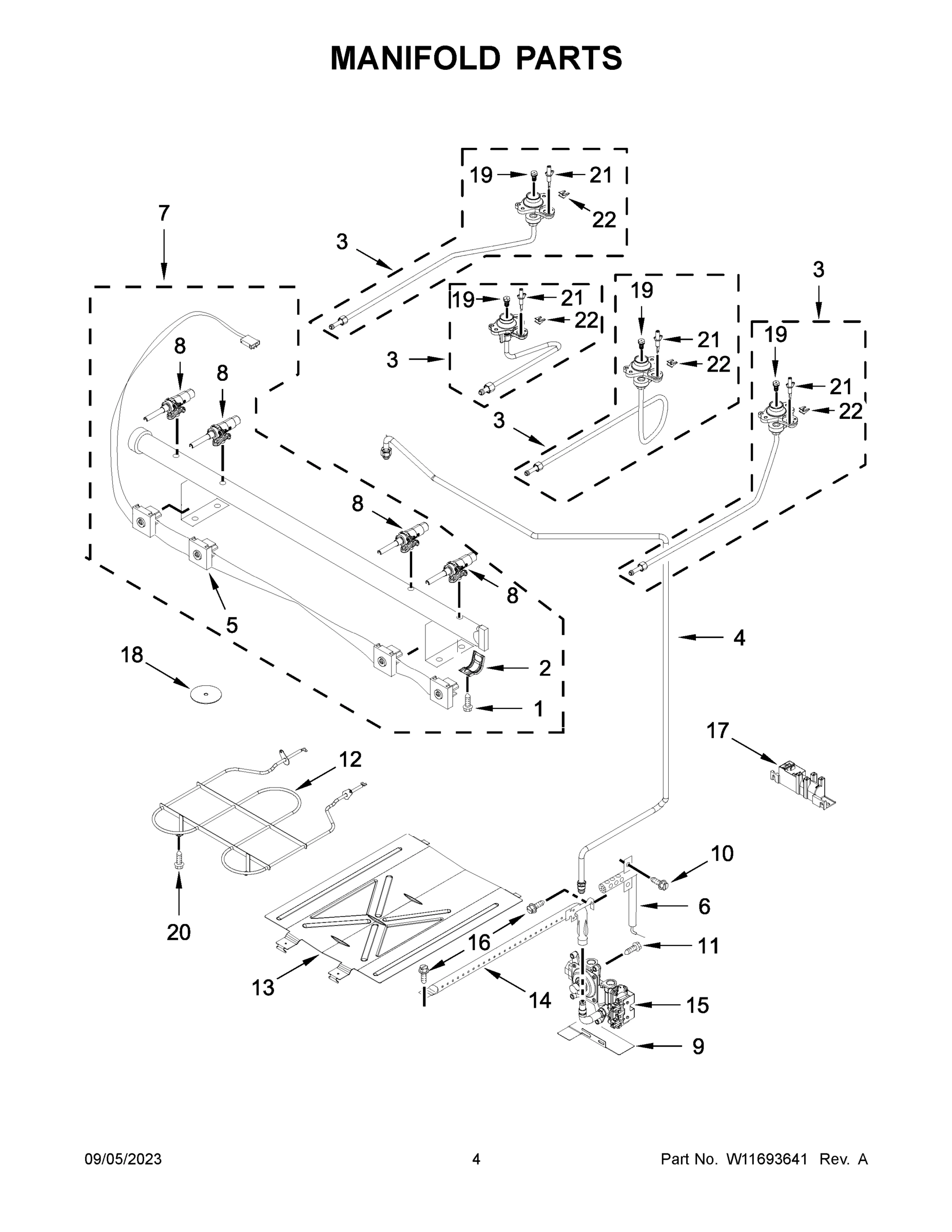 03 - MANIFOLD PARTS