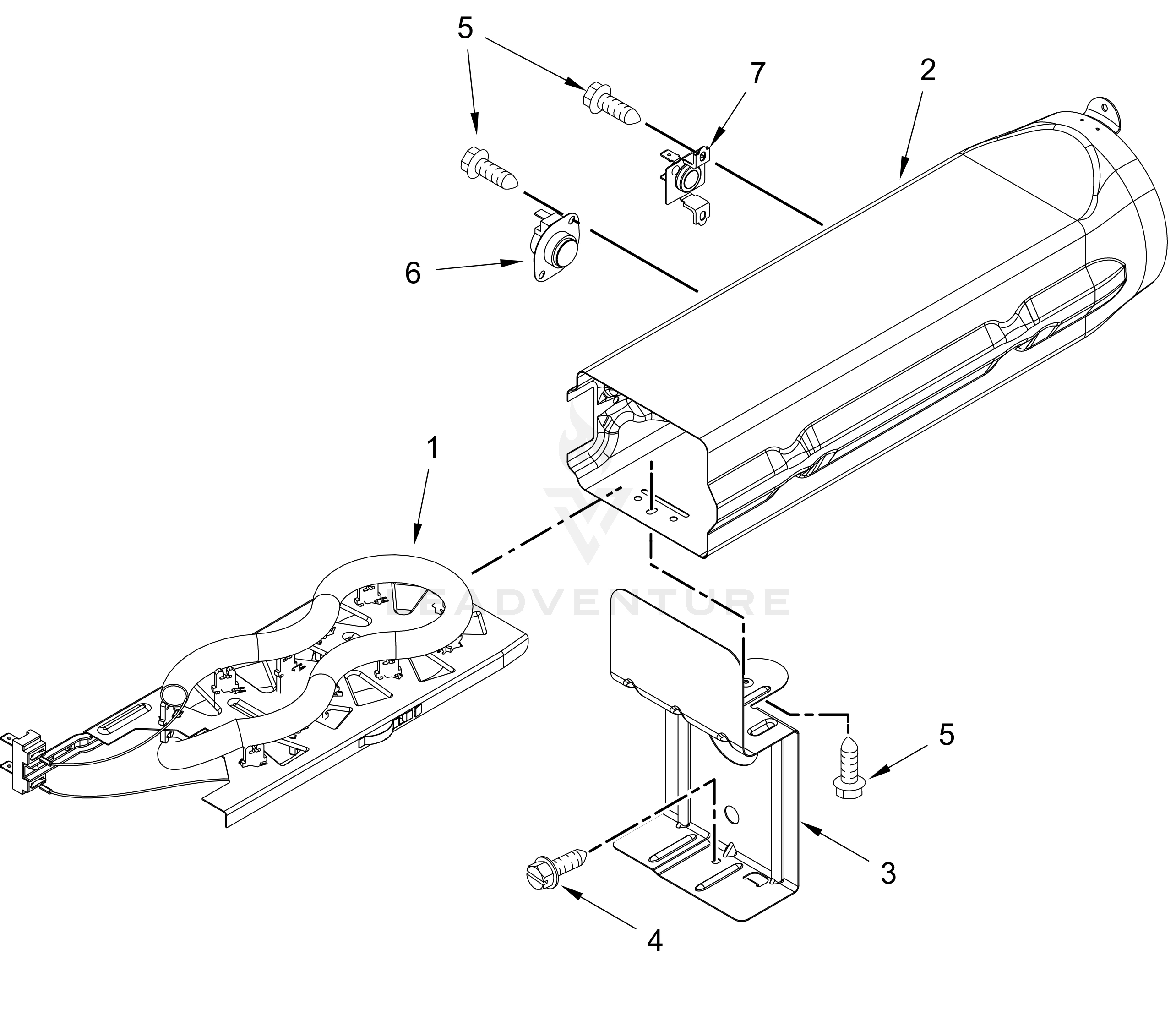 DRYER HEATING PARTS-ELECTRIC