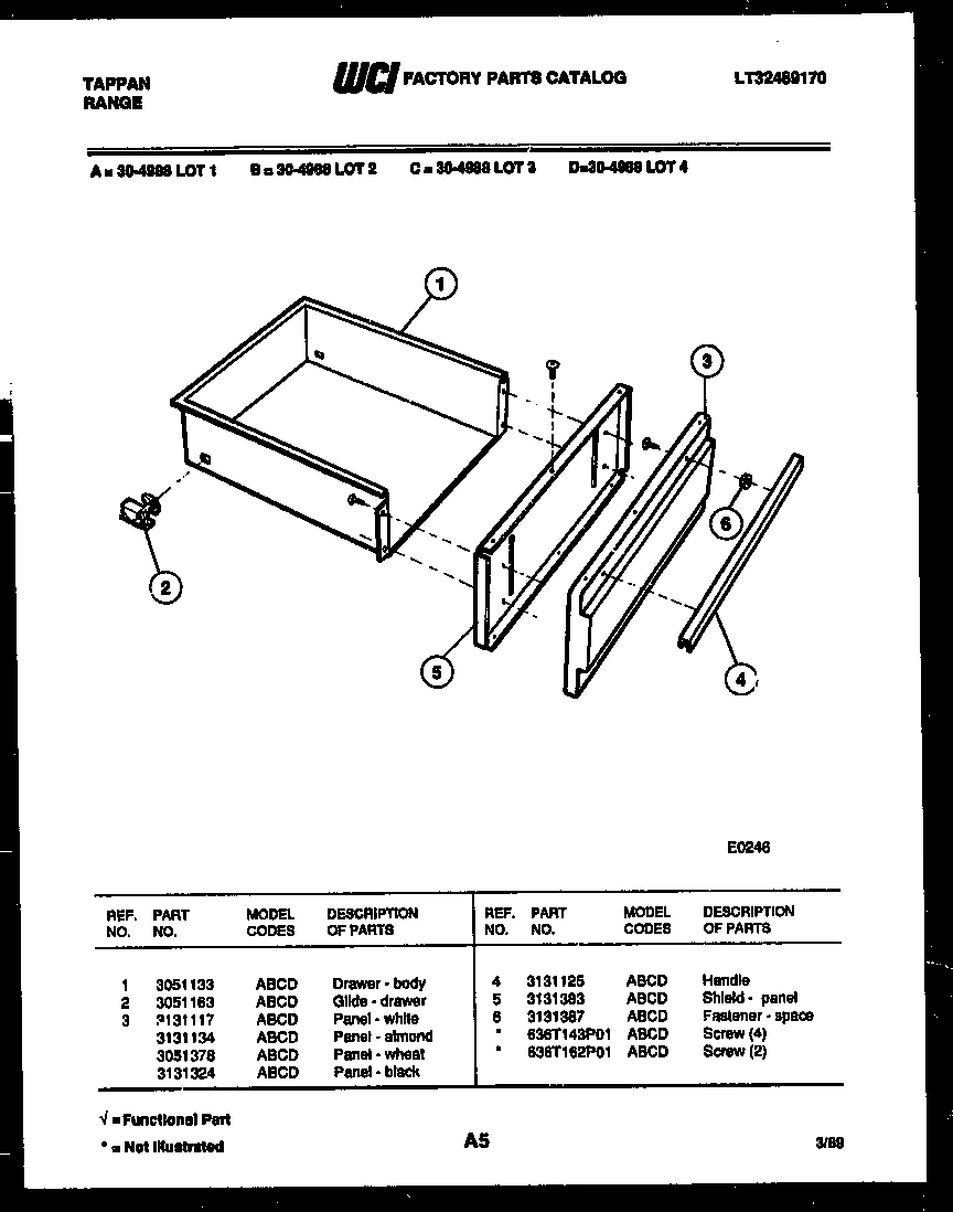 04 - DRAWER PARTS