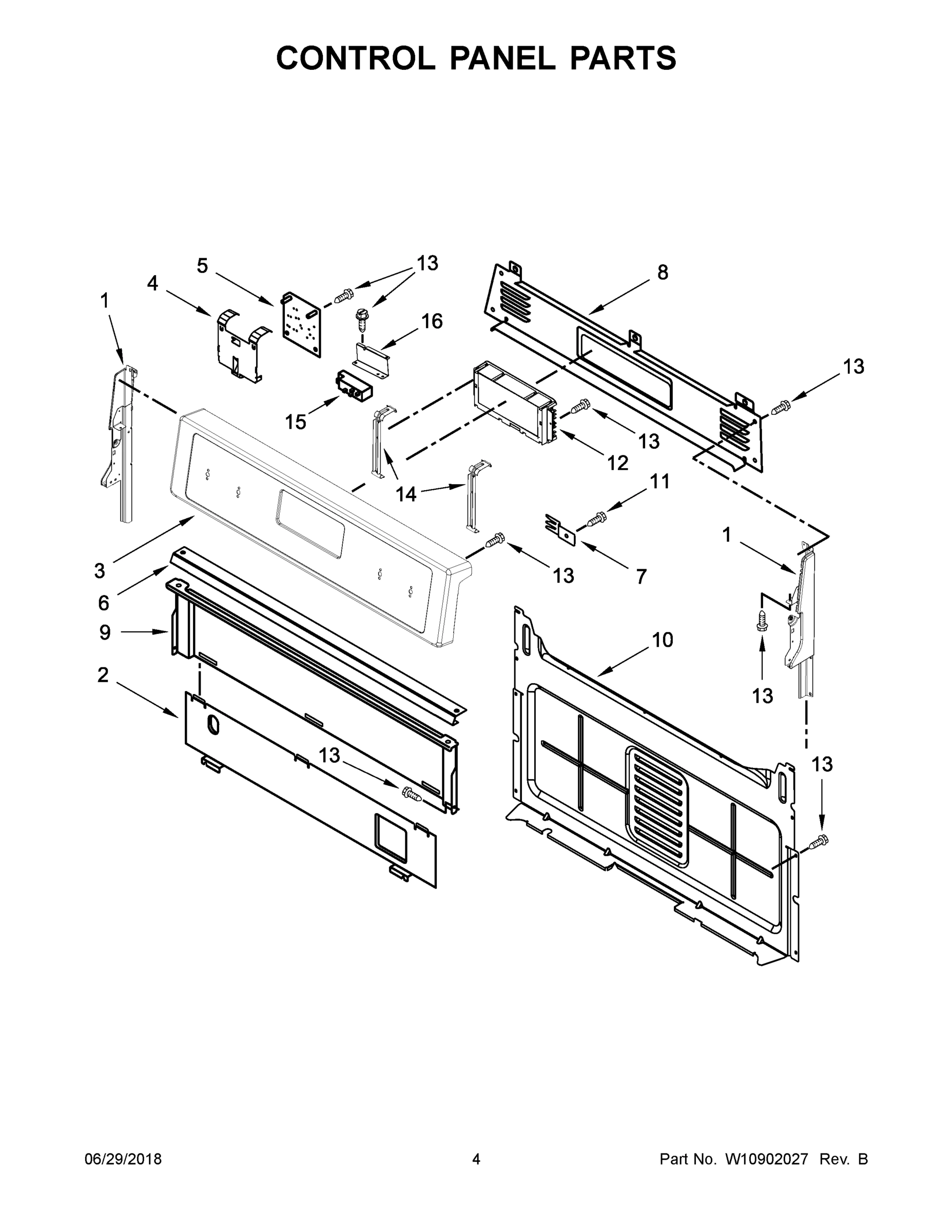 03 - CONTROL PANEL PARTS