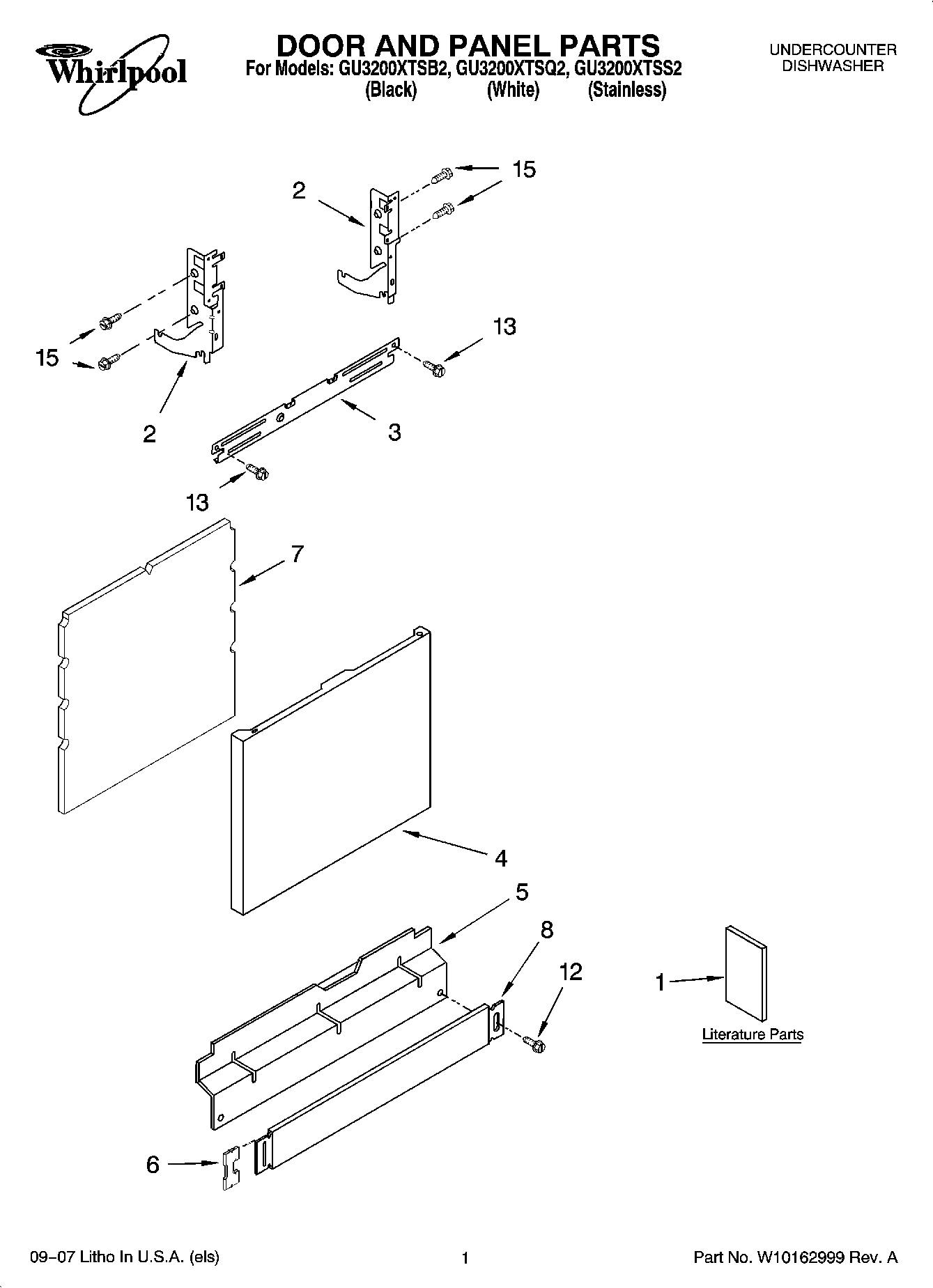 01 - DOOR AND PANEL PARTS
