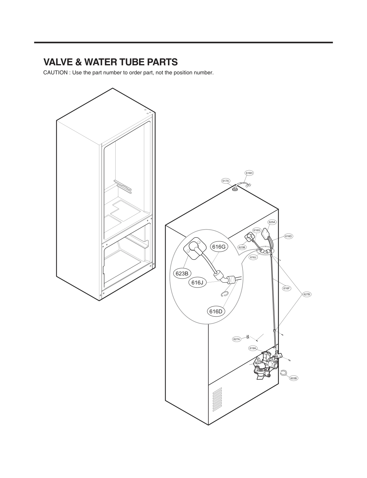 VALVE & WATER TUBE PARTS