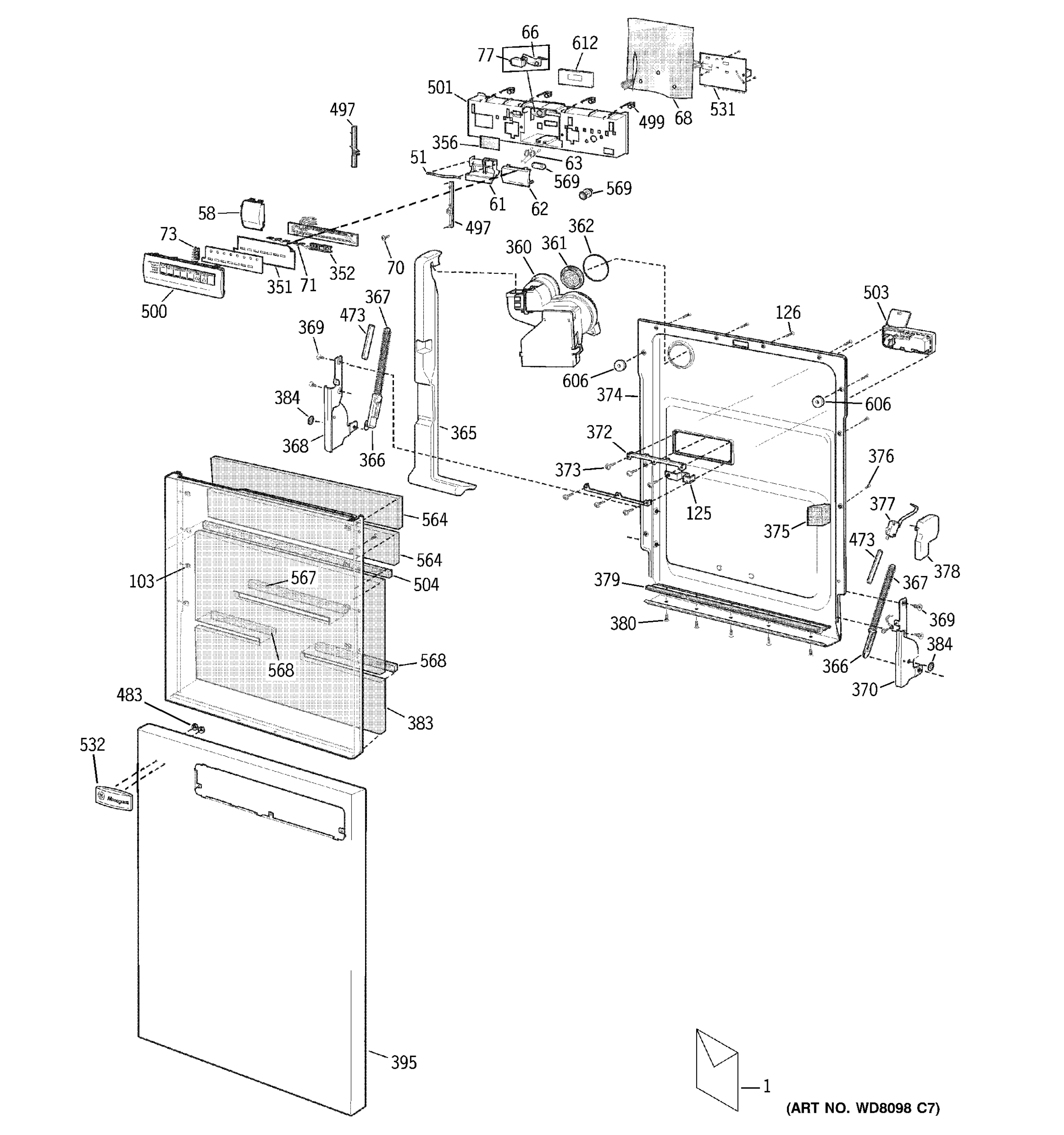 DOOR ASSEMBLY