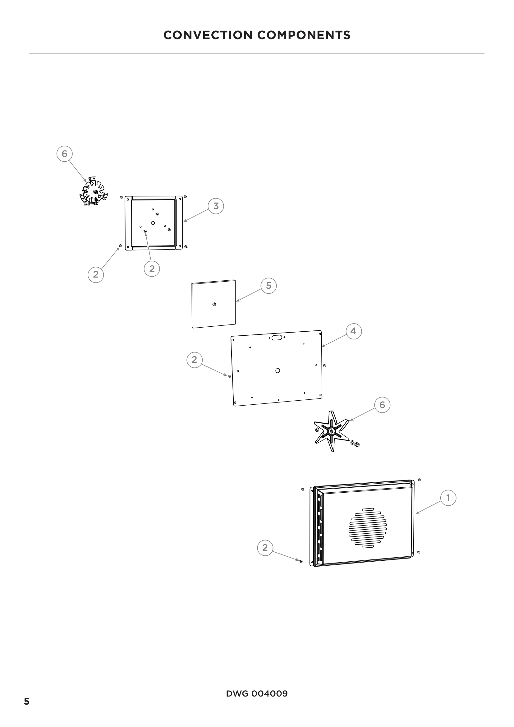 CONVECTION COMPONENTS