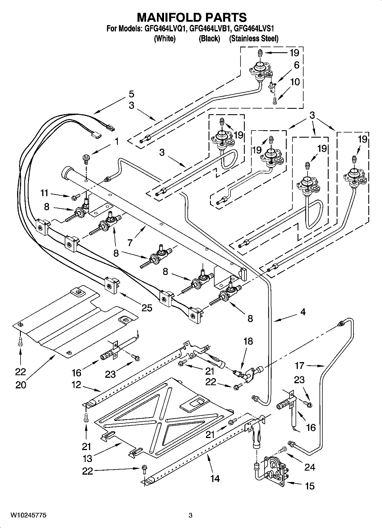 03 - MANIFOLD PARTS