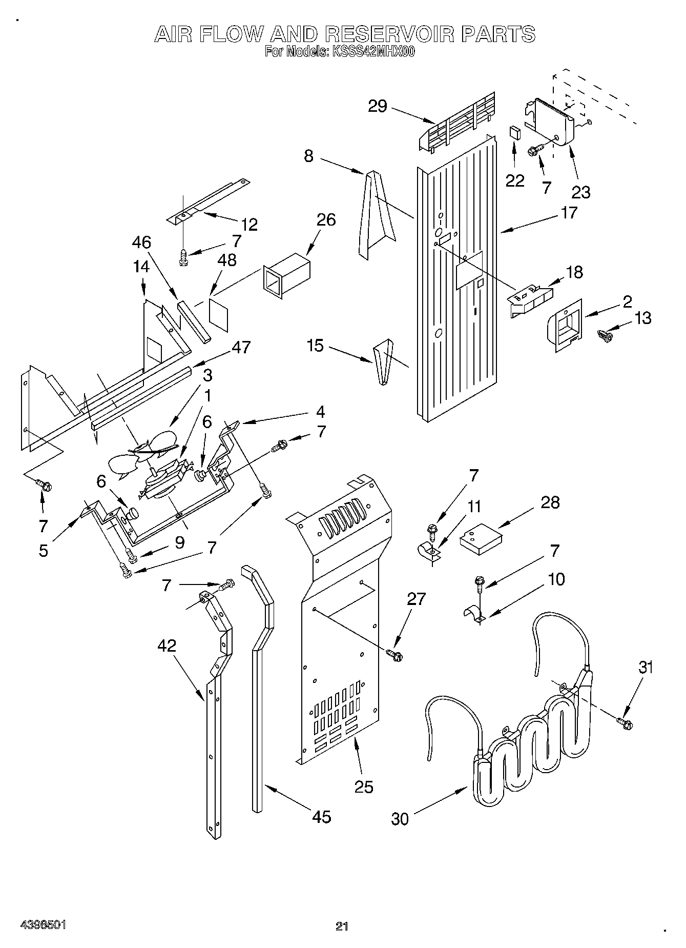 14 - AIR FLOW AND RESERVOIR