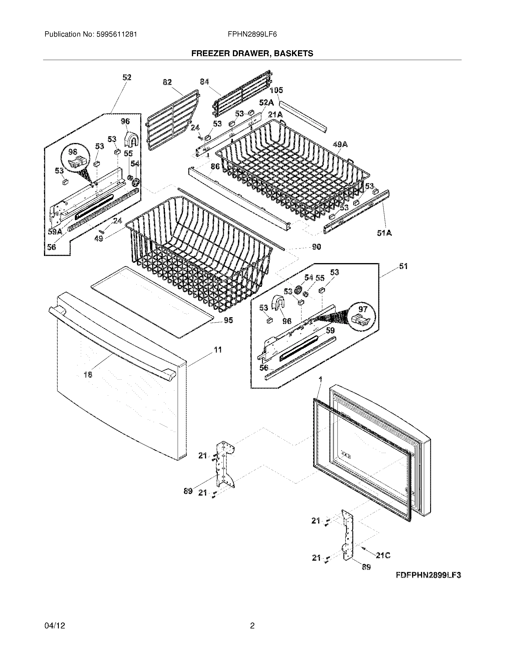 03 - FREEZER DRAWER - BASKET