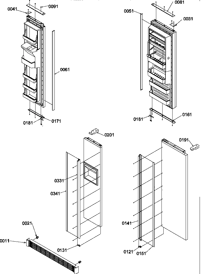 05 - H&LES,TRIM,TOE GRILLE KITS