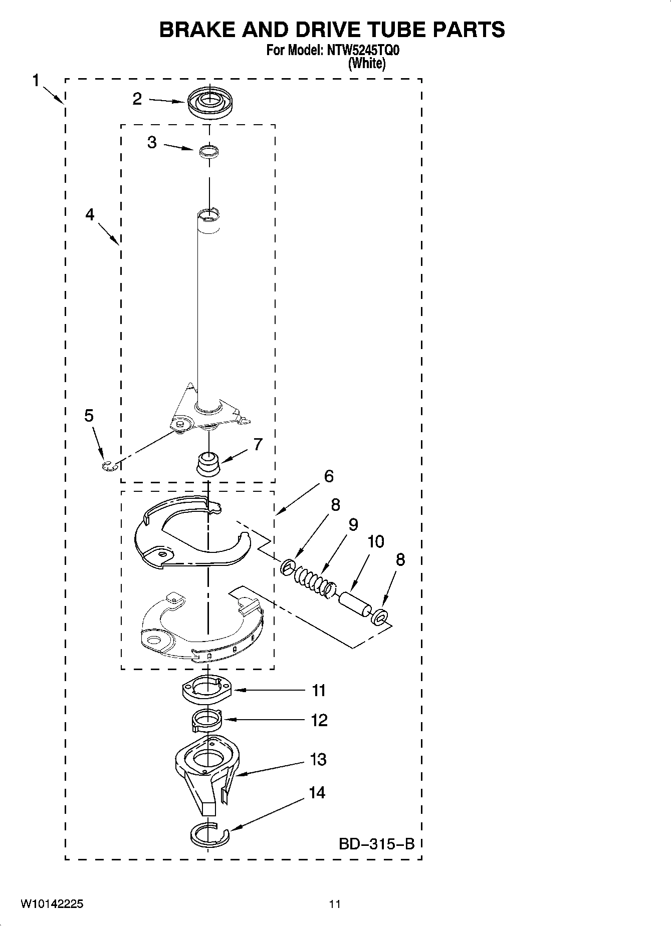 07 - BRAKE AND DRIVE TUBE PARTS