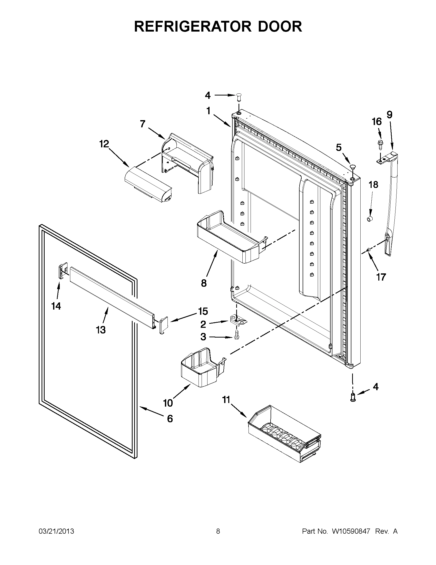 04 - REFRIGERATOR DOOR