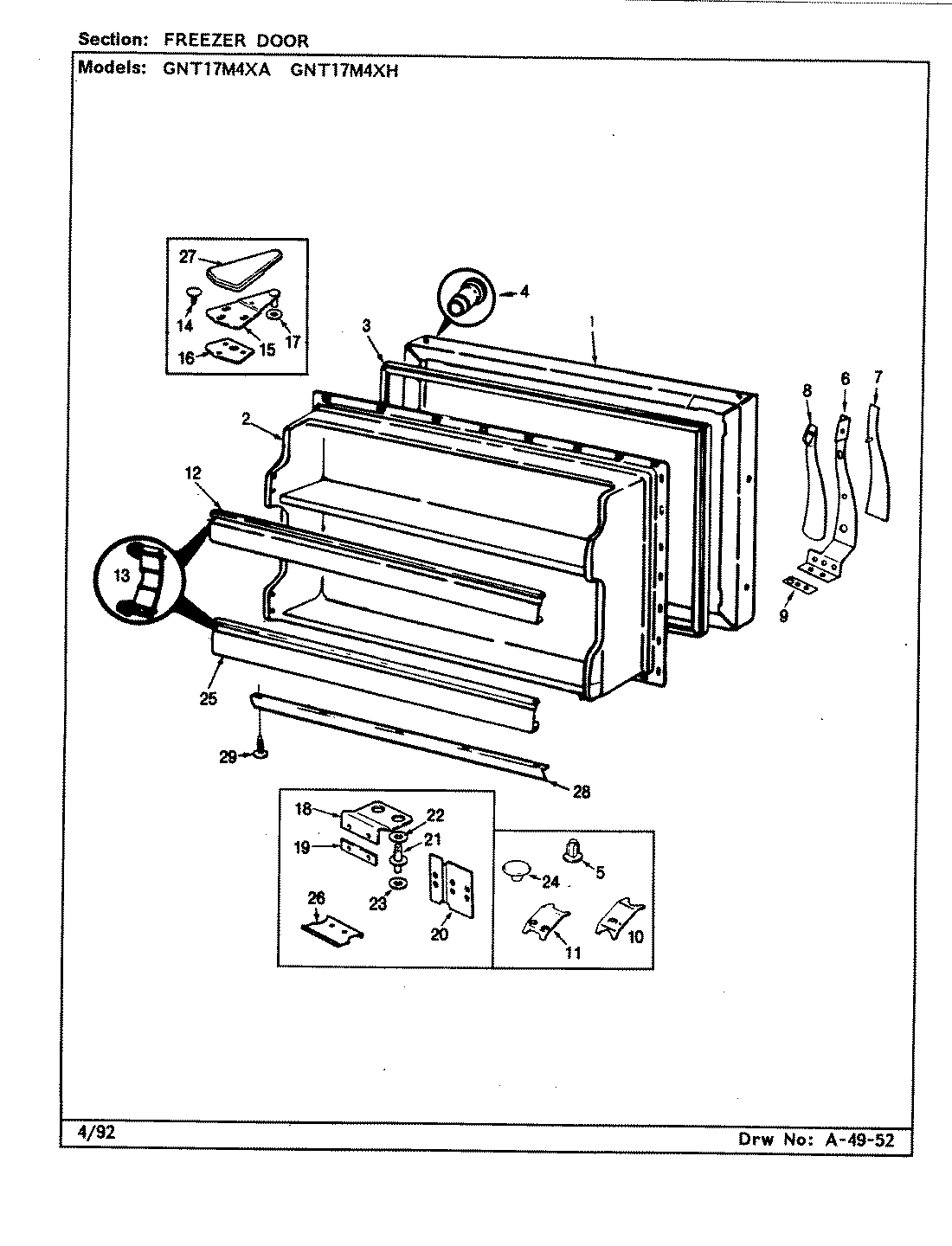 02 - FREEZER DOOR