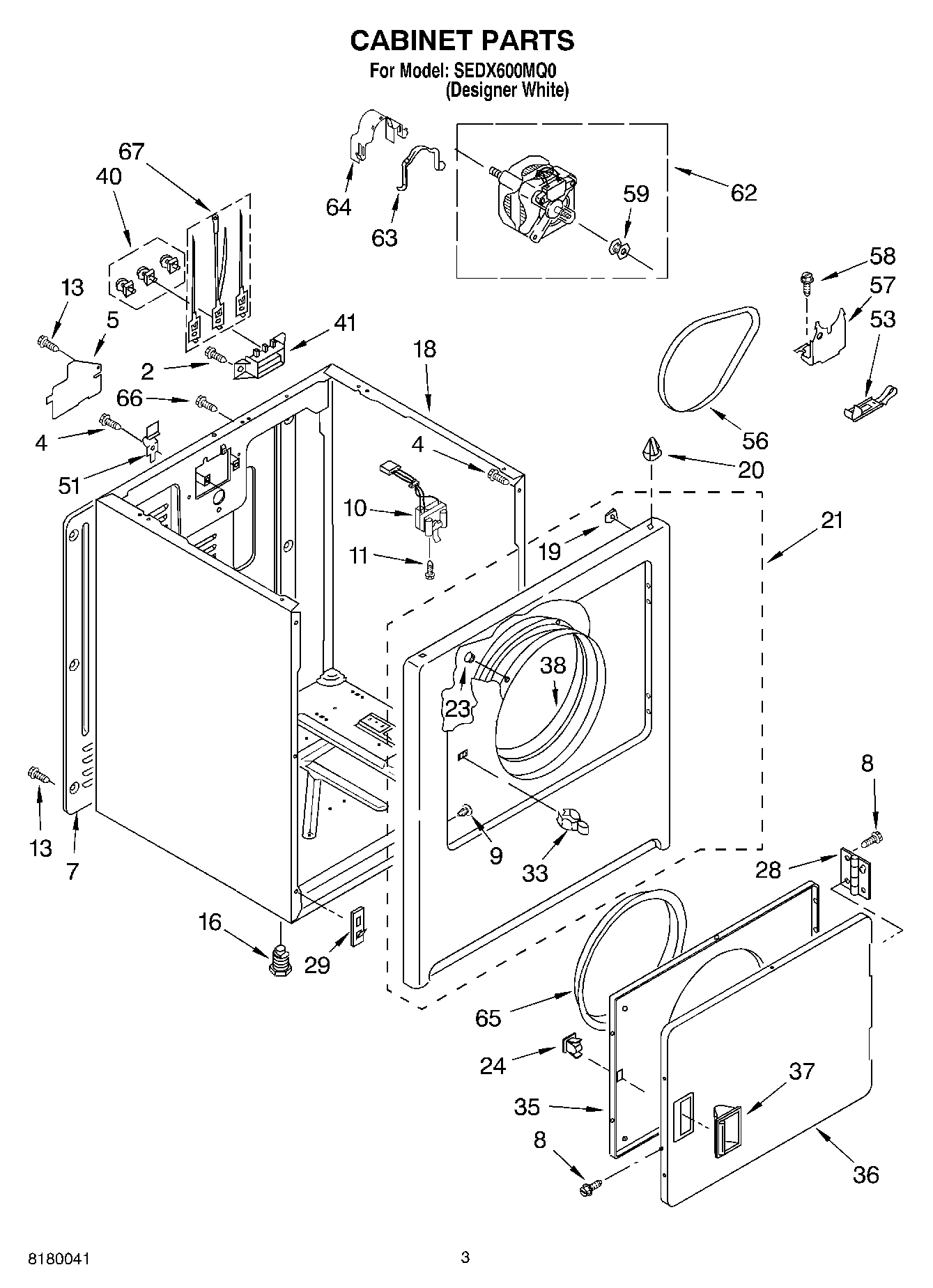 02 - CABINET PARTS
