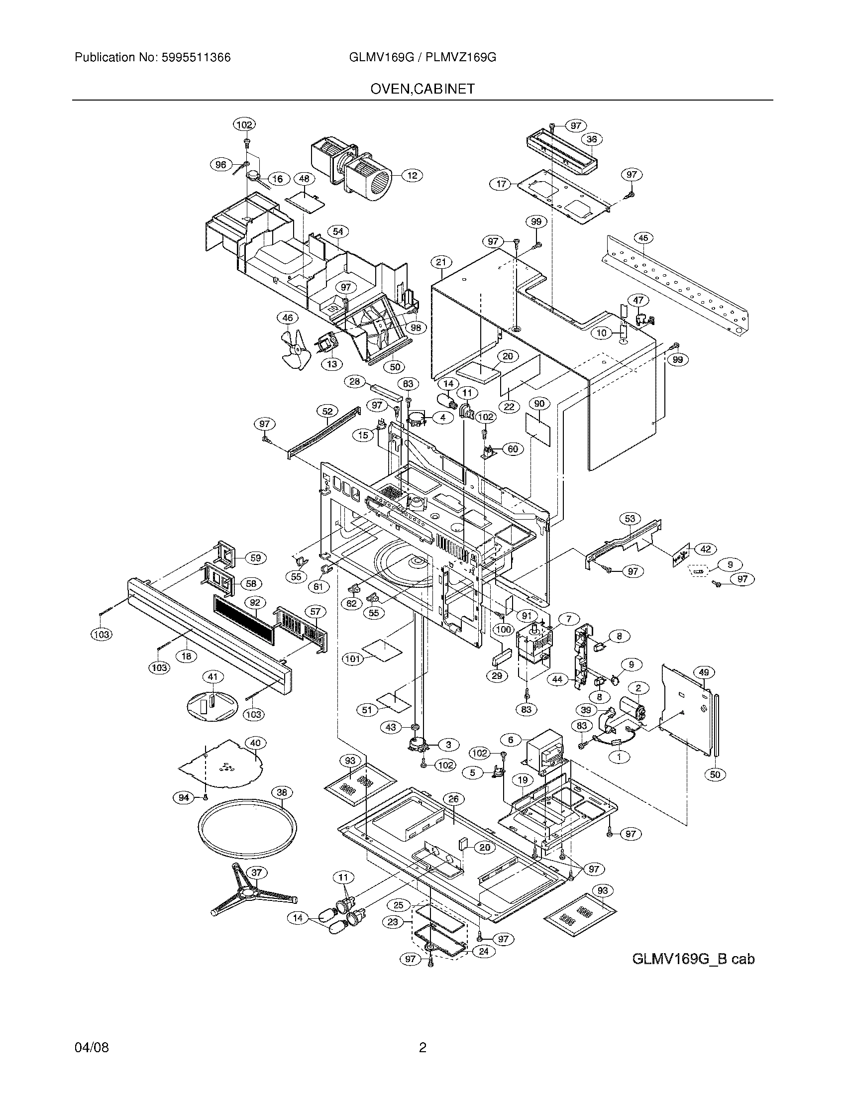 03 - OVEN,CABINET