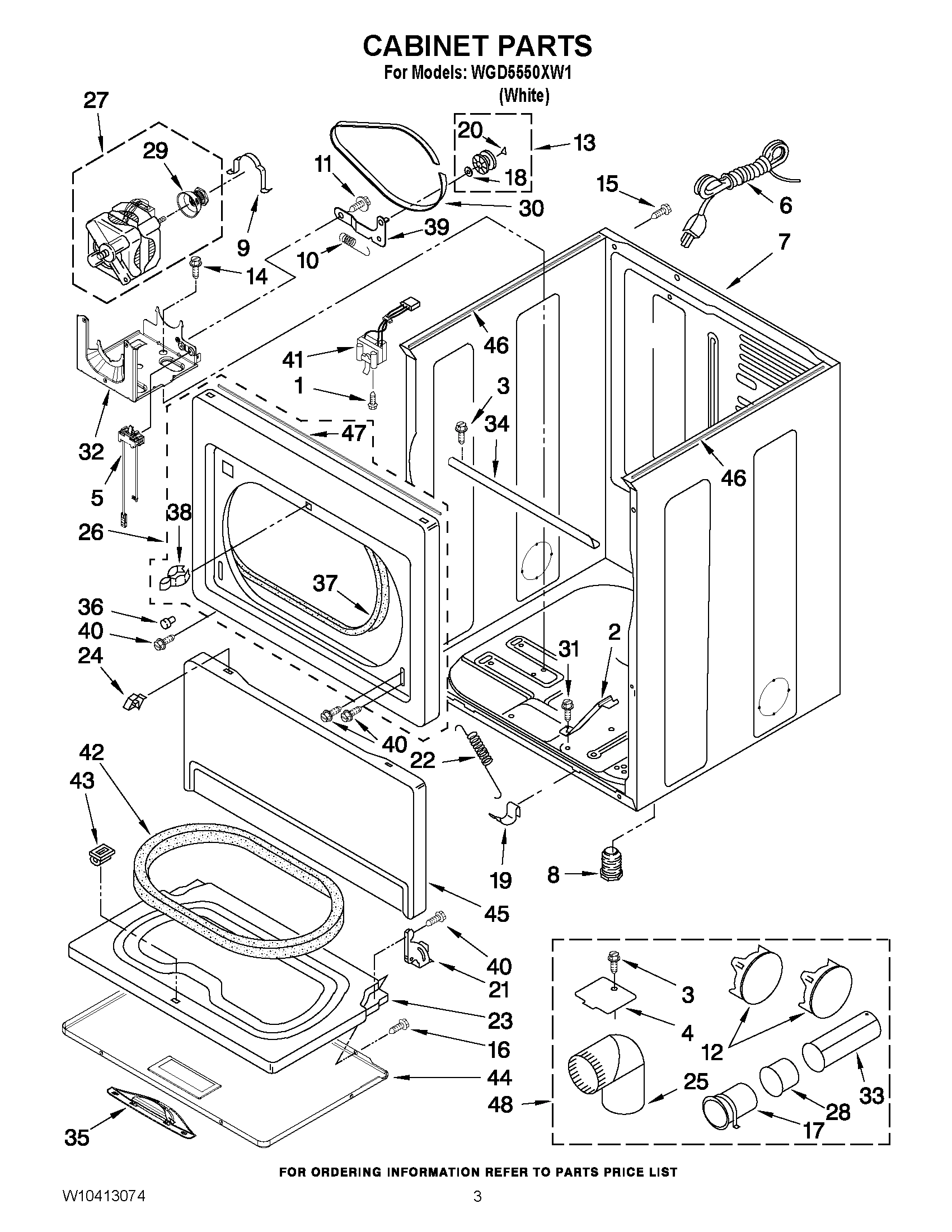 02 - CABINET PARTS