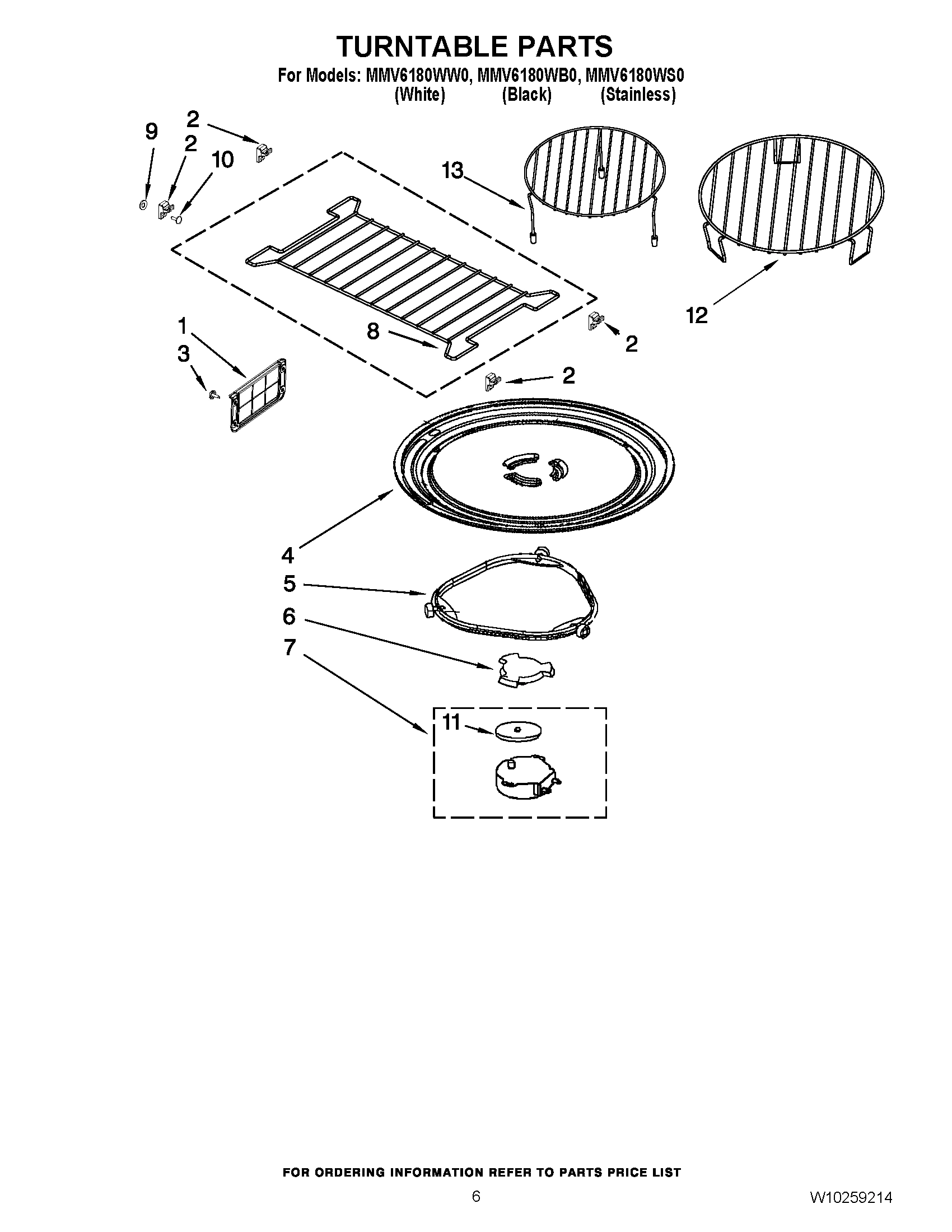 05 - TURNTABLE PARTS