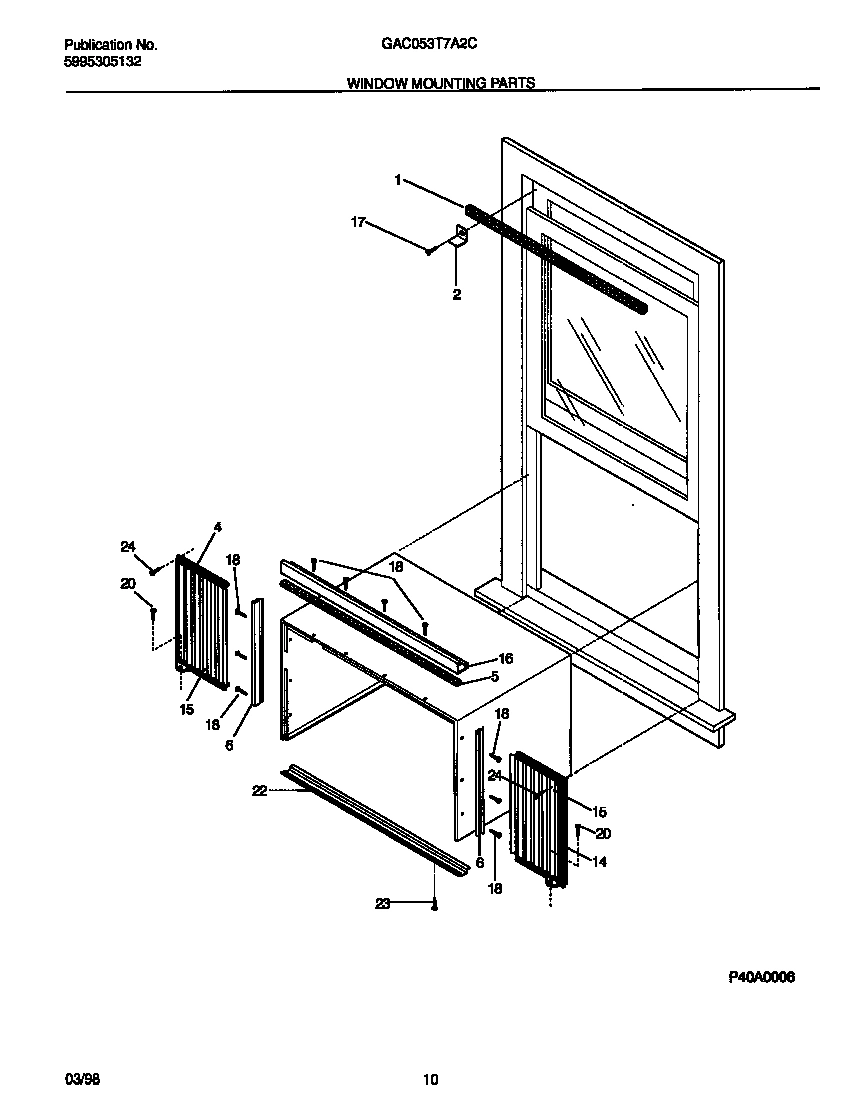 06 - WINDOW MOUNTING PARTS