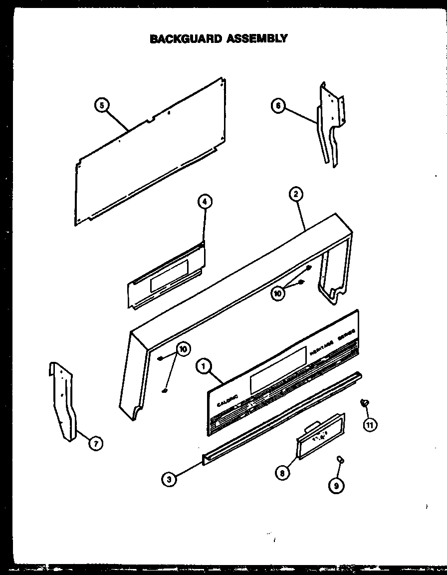 01 - BACKGUARD ASSY