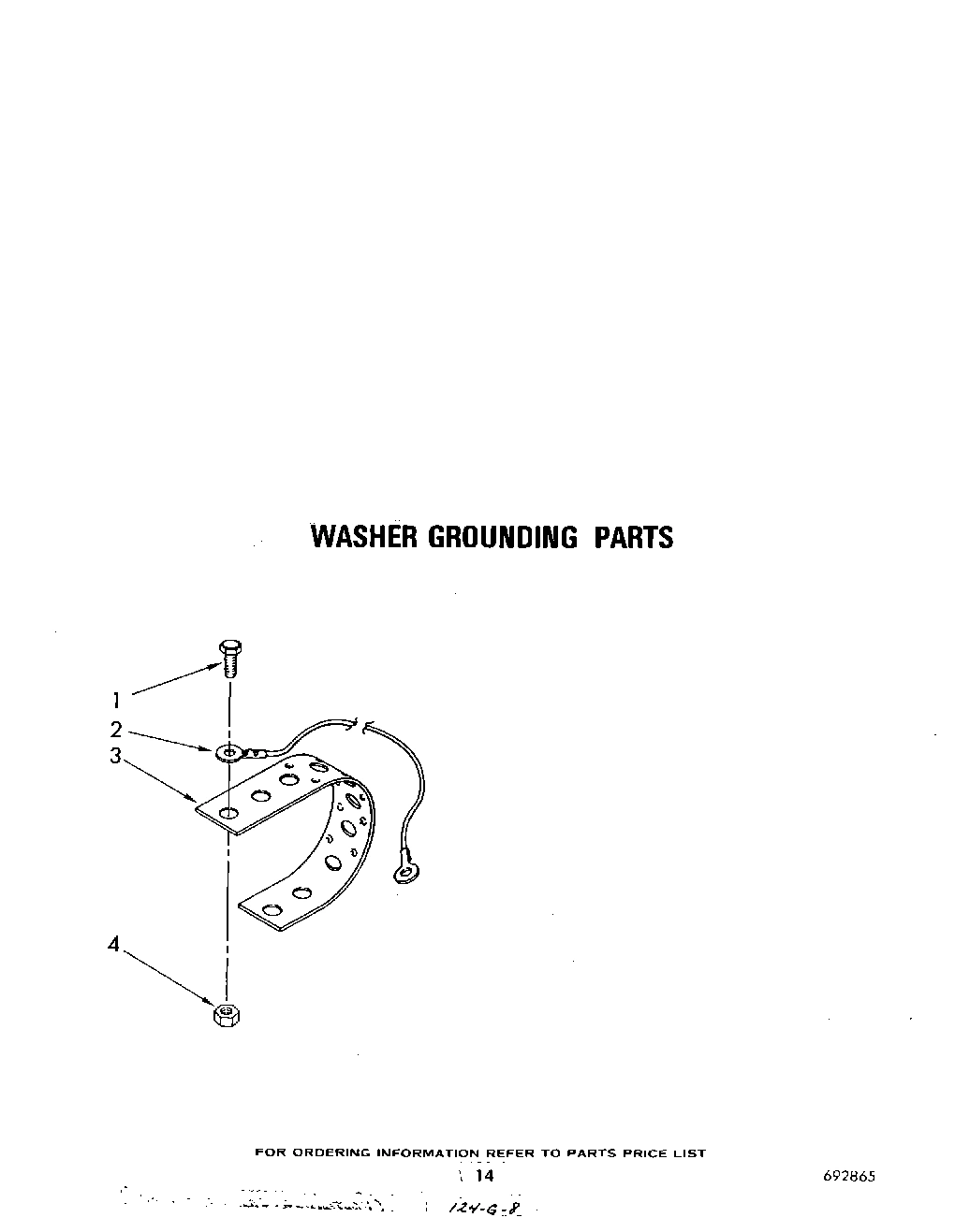 11 - WASHER GROUNDING