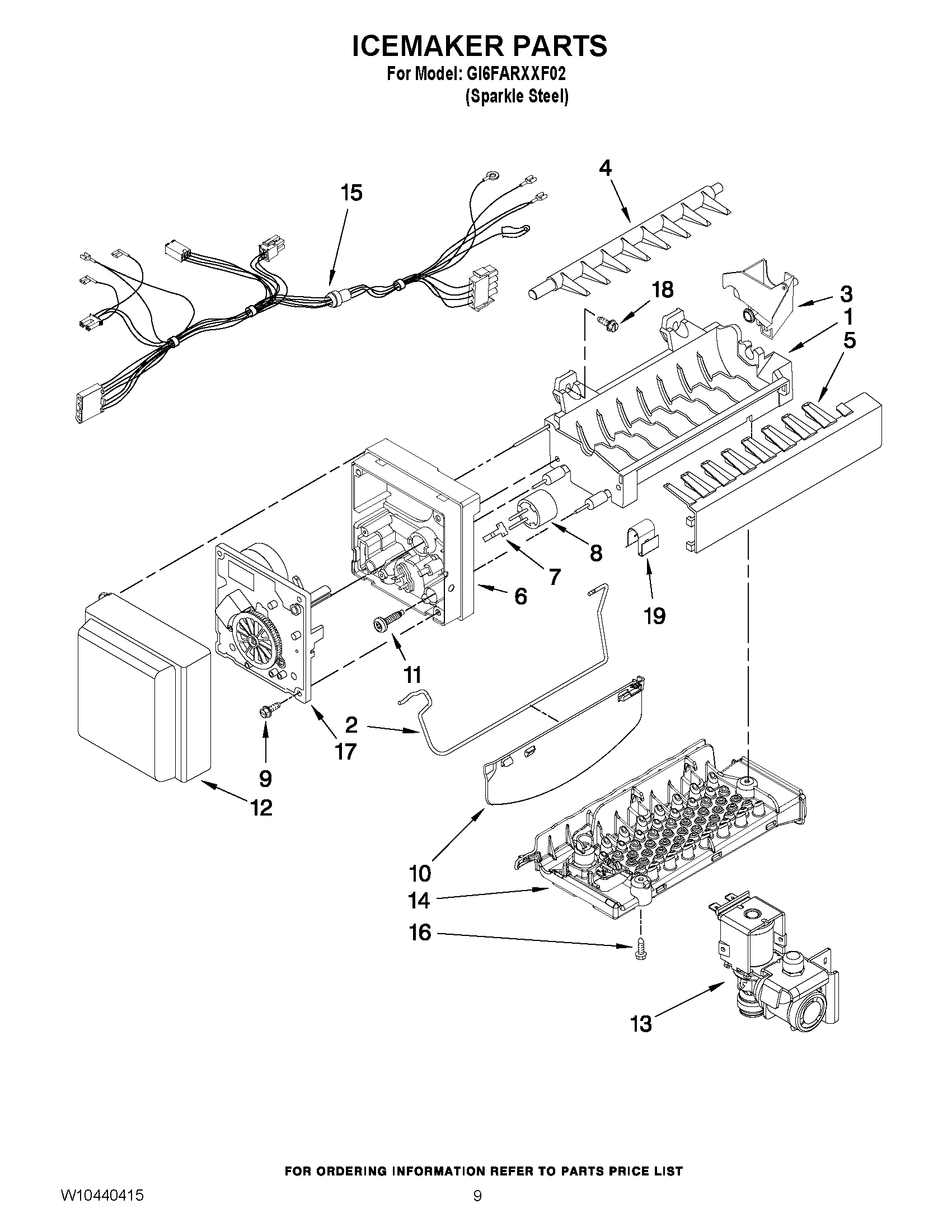 05 - ICEMAKER PARTS