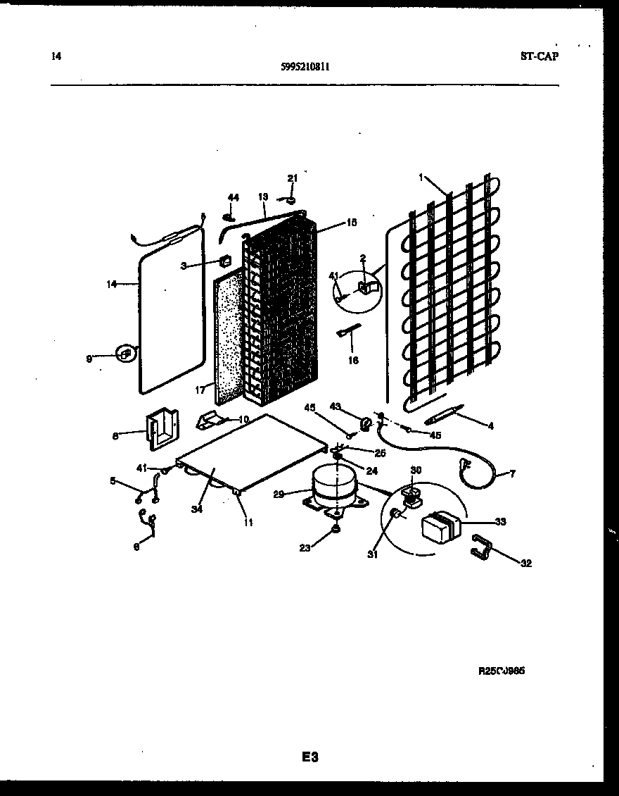 08 - SYSTEM AND AUTOMATIC DEFROST PARTS