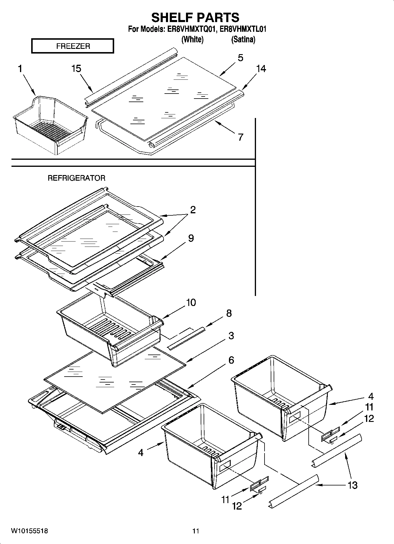 06 - SHELF PARTS, OPTIONAL PARTS