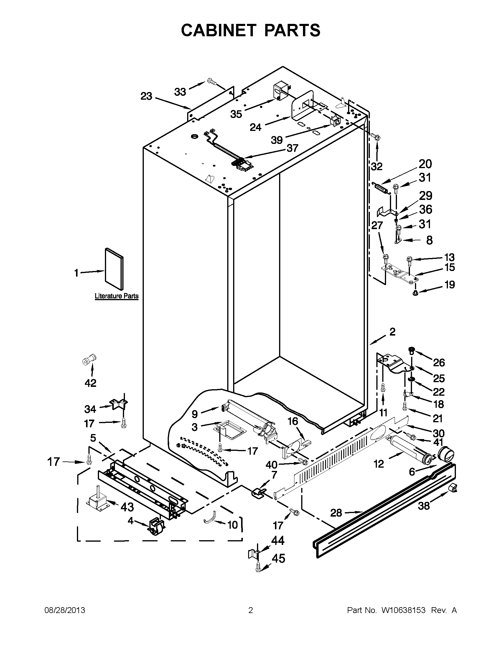 02 - CABINET PARTS