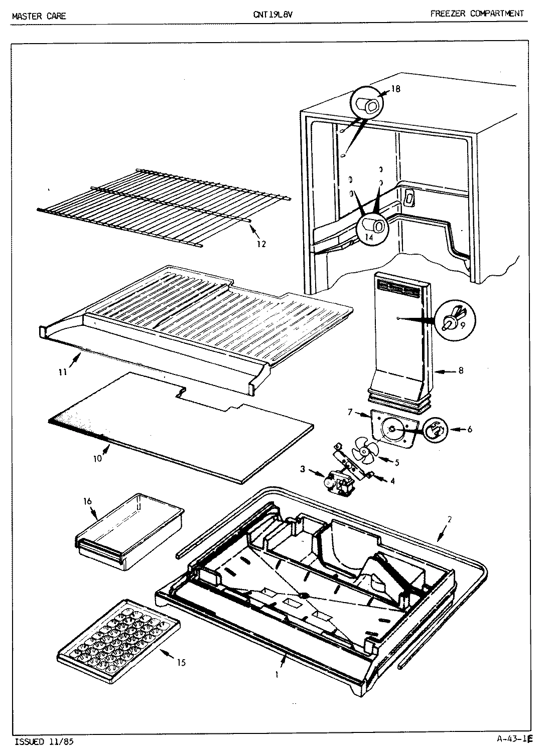 01 - FREEZER COMPARTMENT