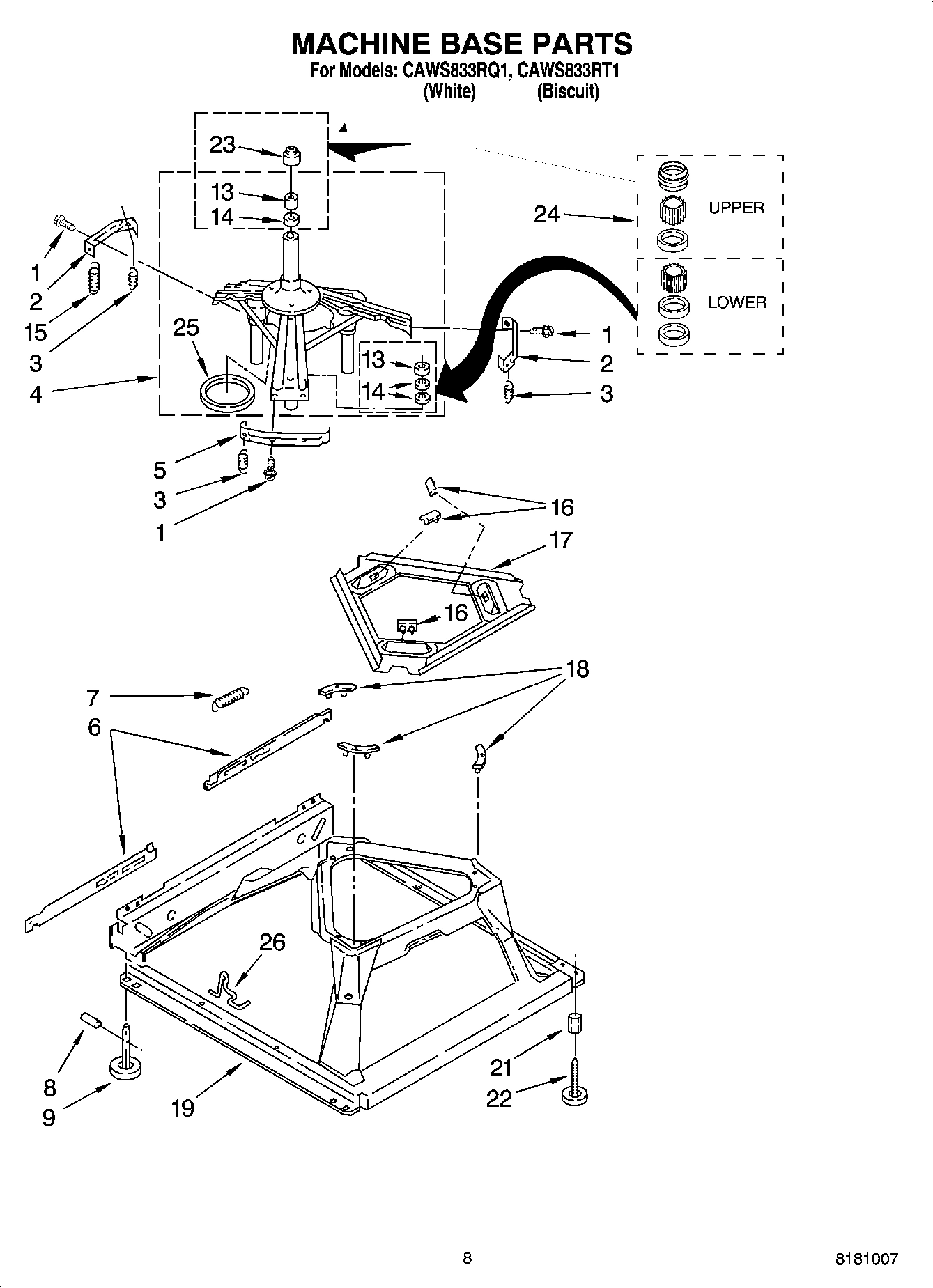 05 - MACHINE BASE PARTS