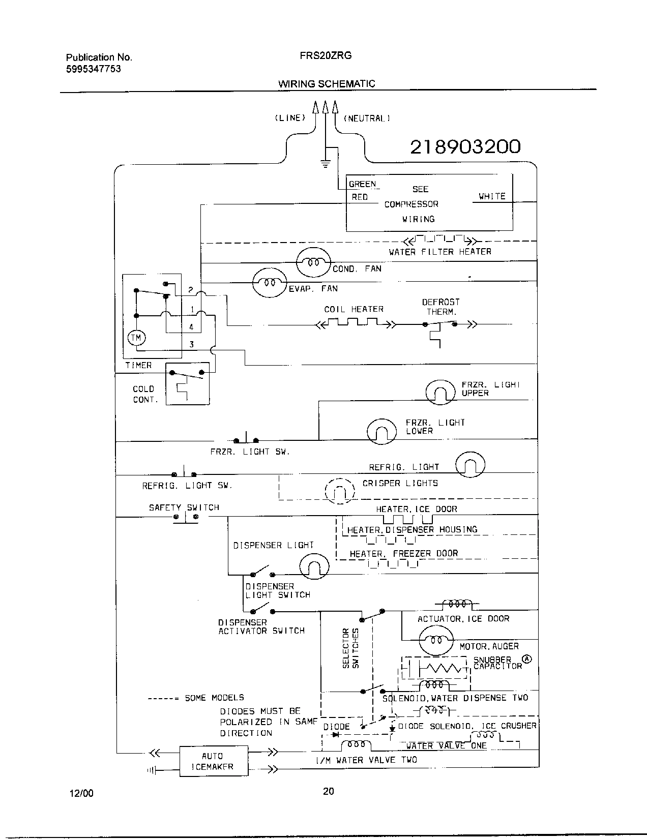 20 - WIRING SCHEMATIC