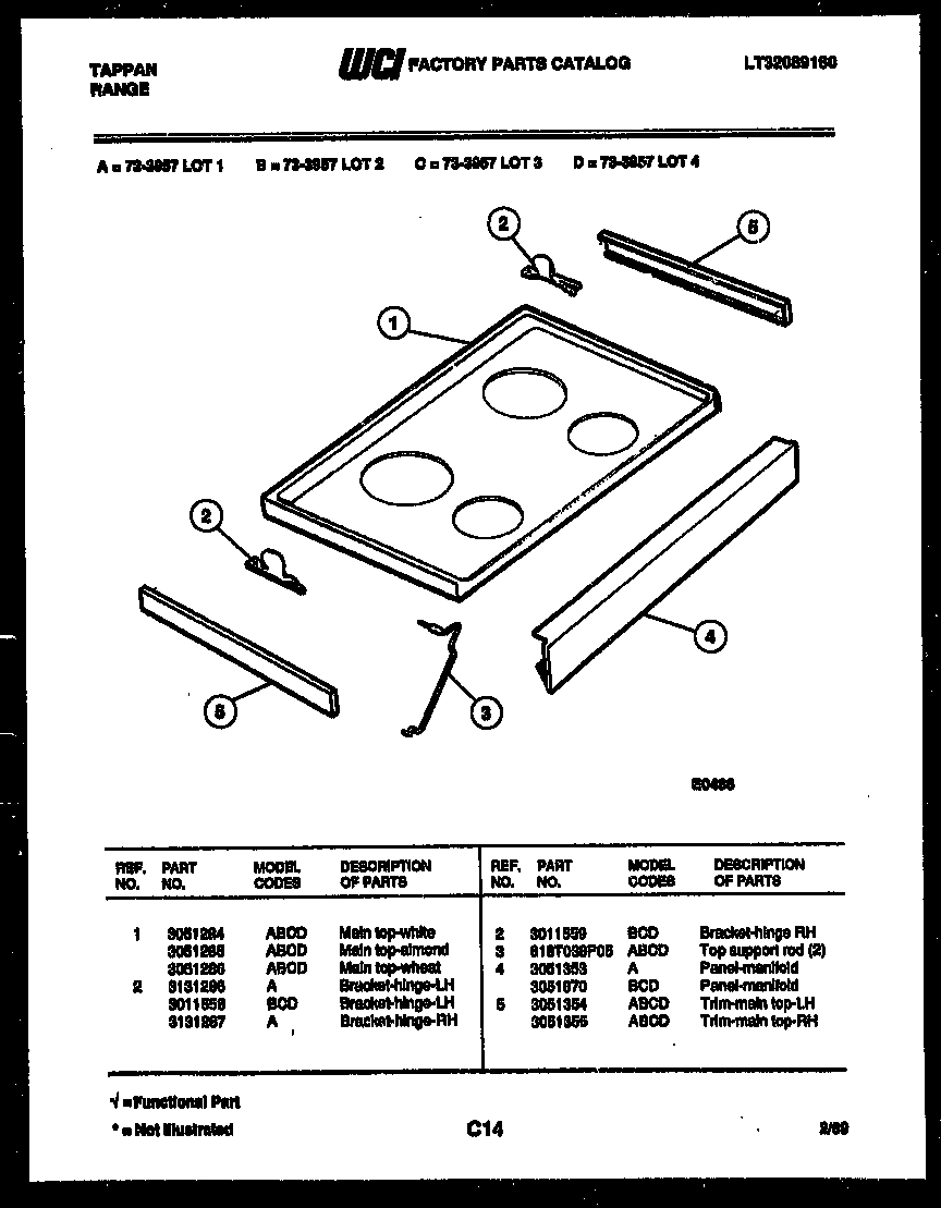 03 - COOKTOP PARTS