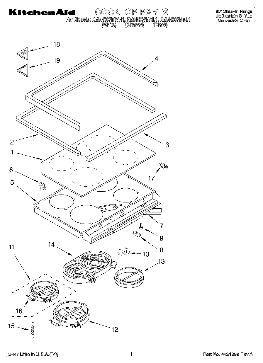 01 - COOKTOP, LITERATURE