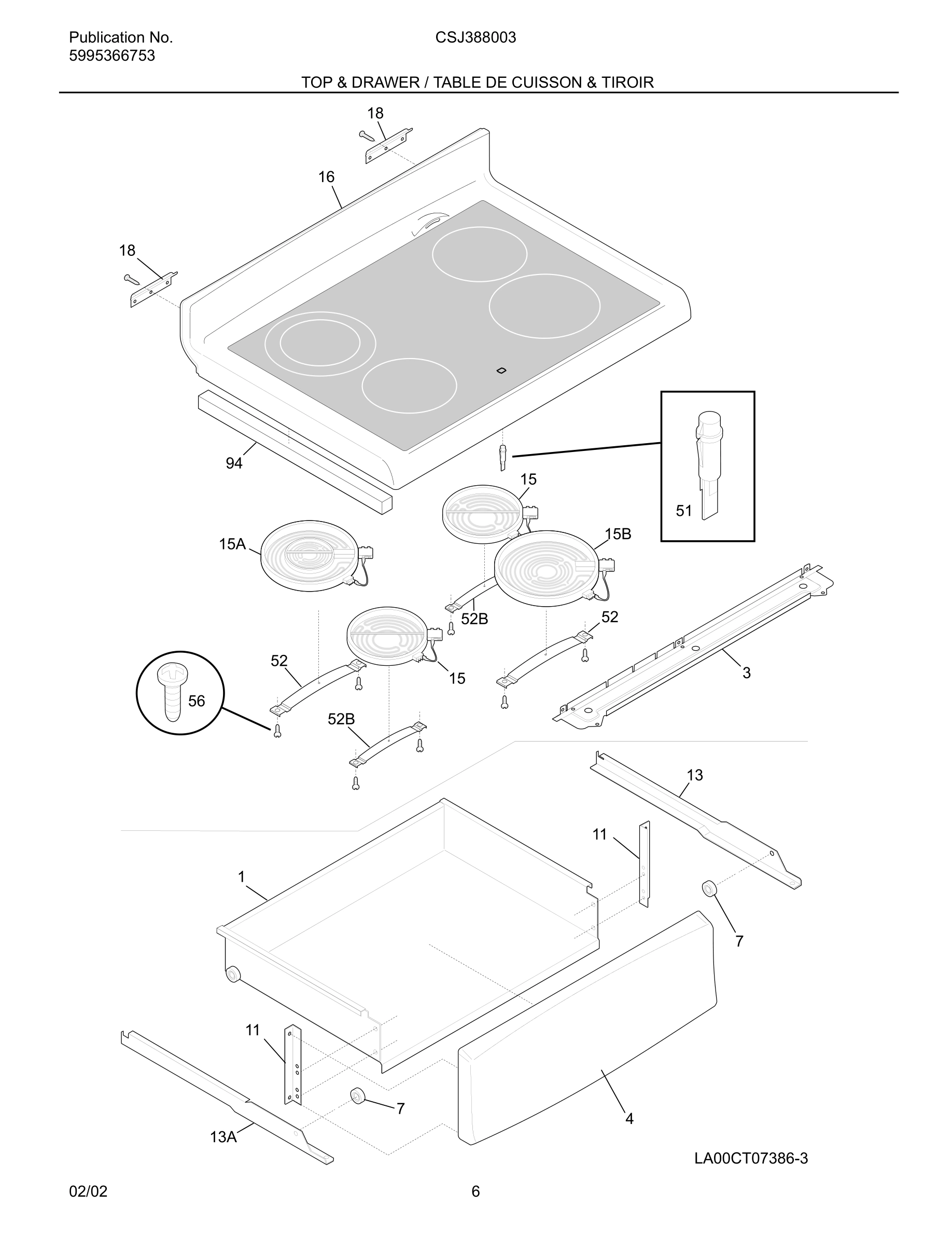 07 - TOP & DRAWER / TABLE DE CUISSON & TIROIR