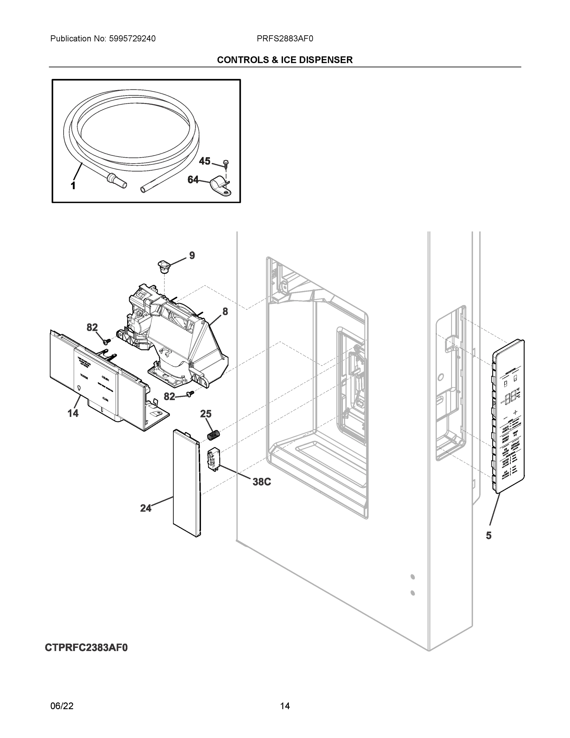 07 - CONTROLS & ICE DISPENSER