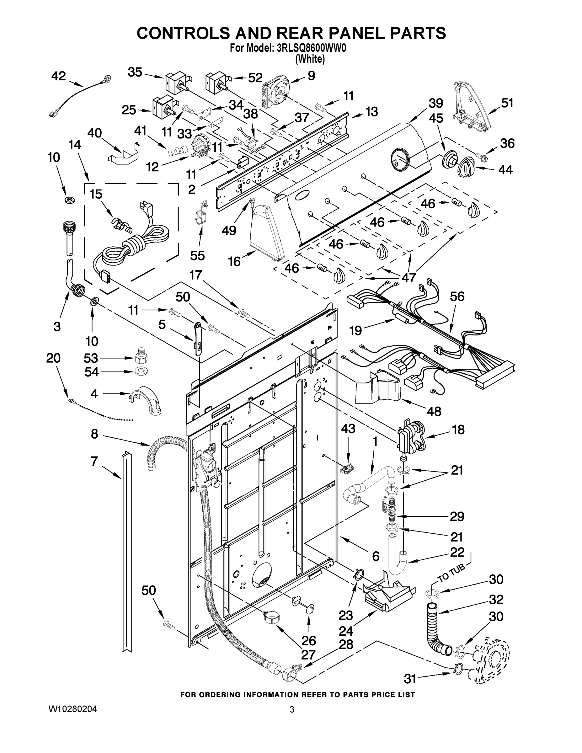 02 - CONTROLS AND REAR PANEL PARTS