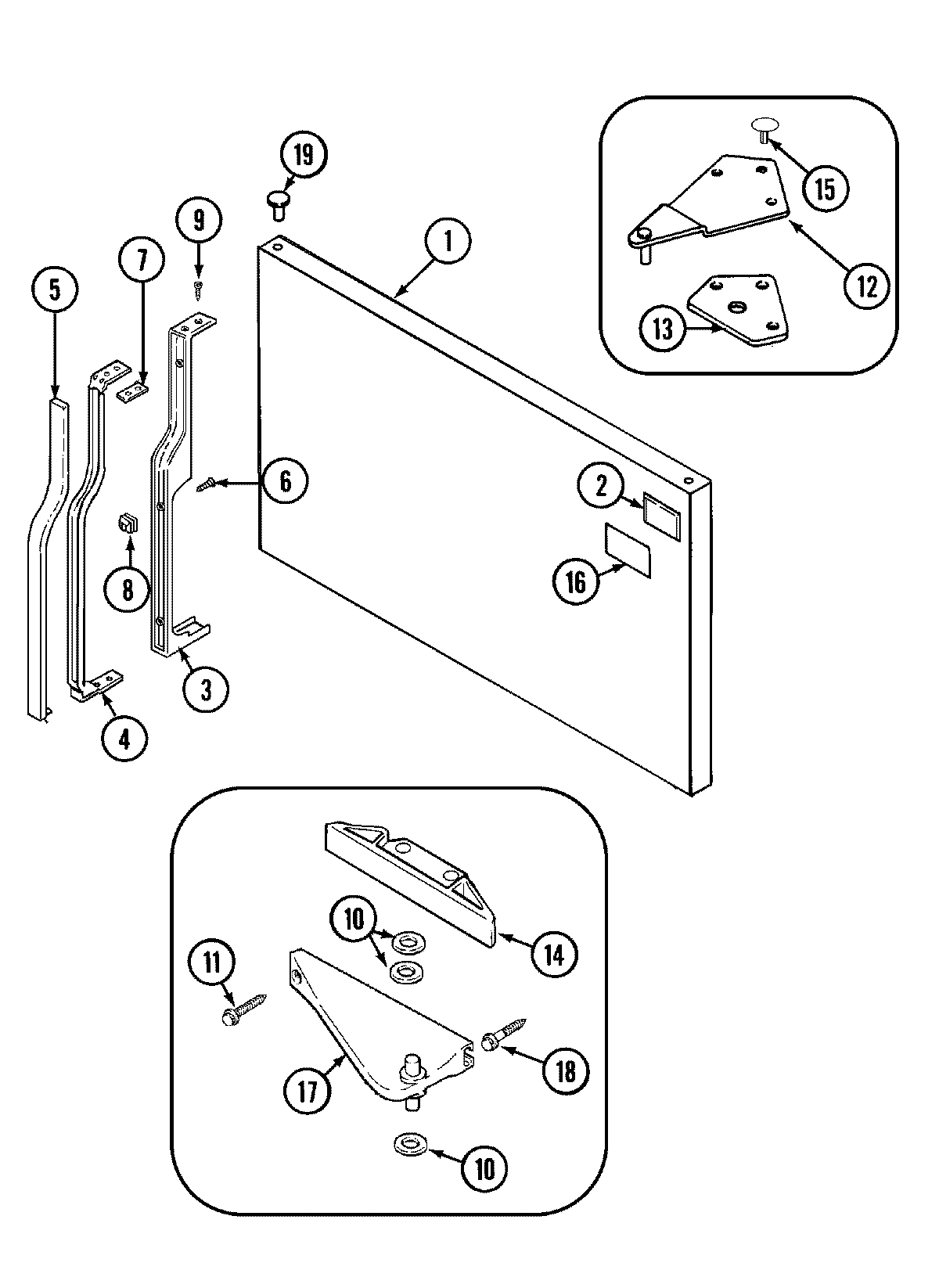 05 - FREEZER OUTER DOOR