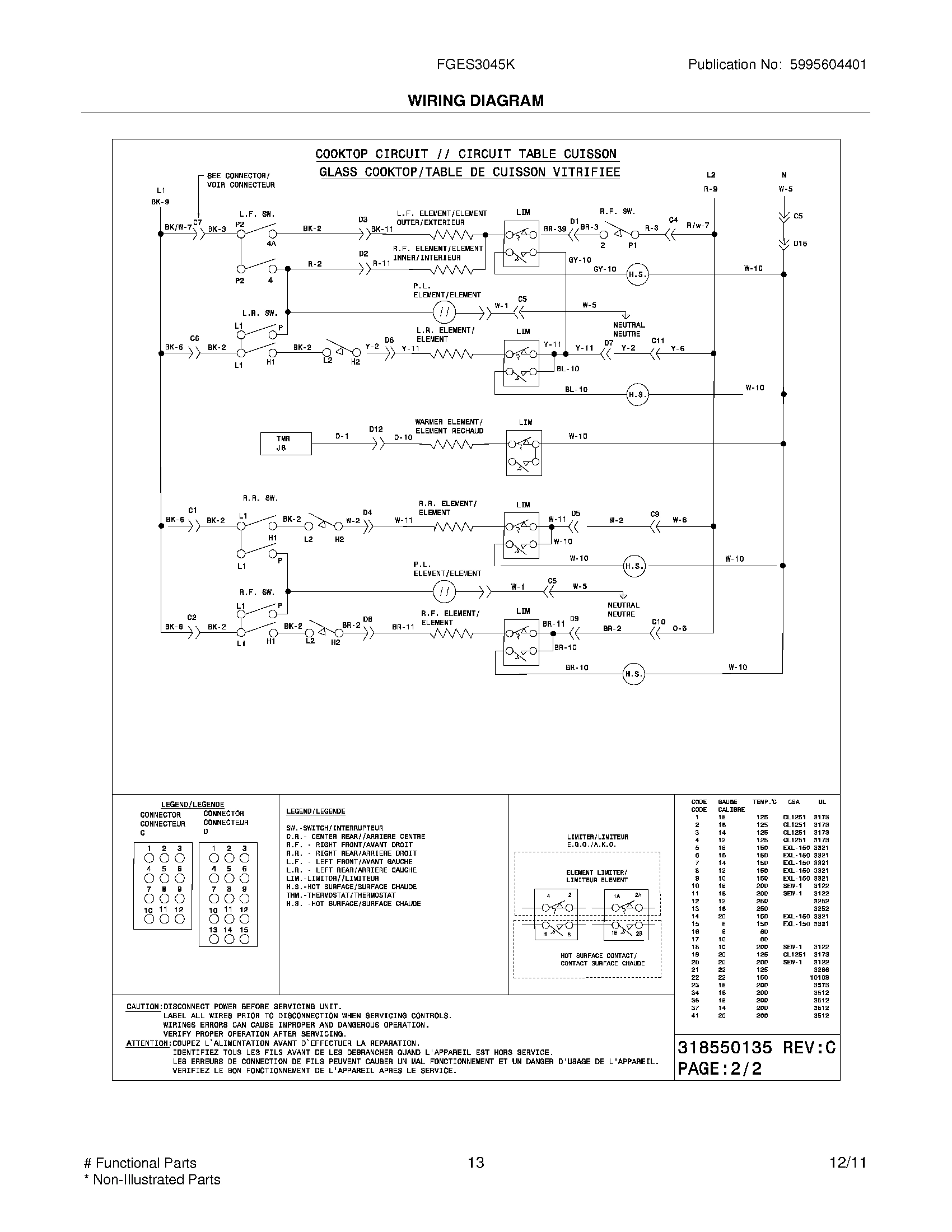 13 - WIRING DIAGRAM