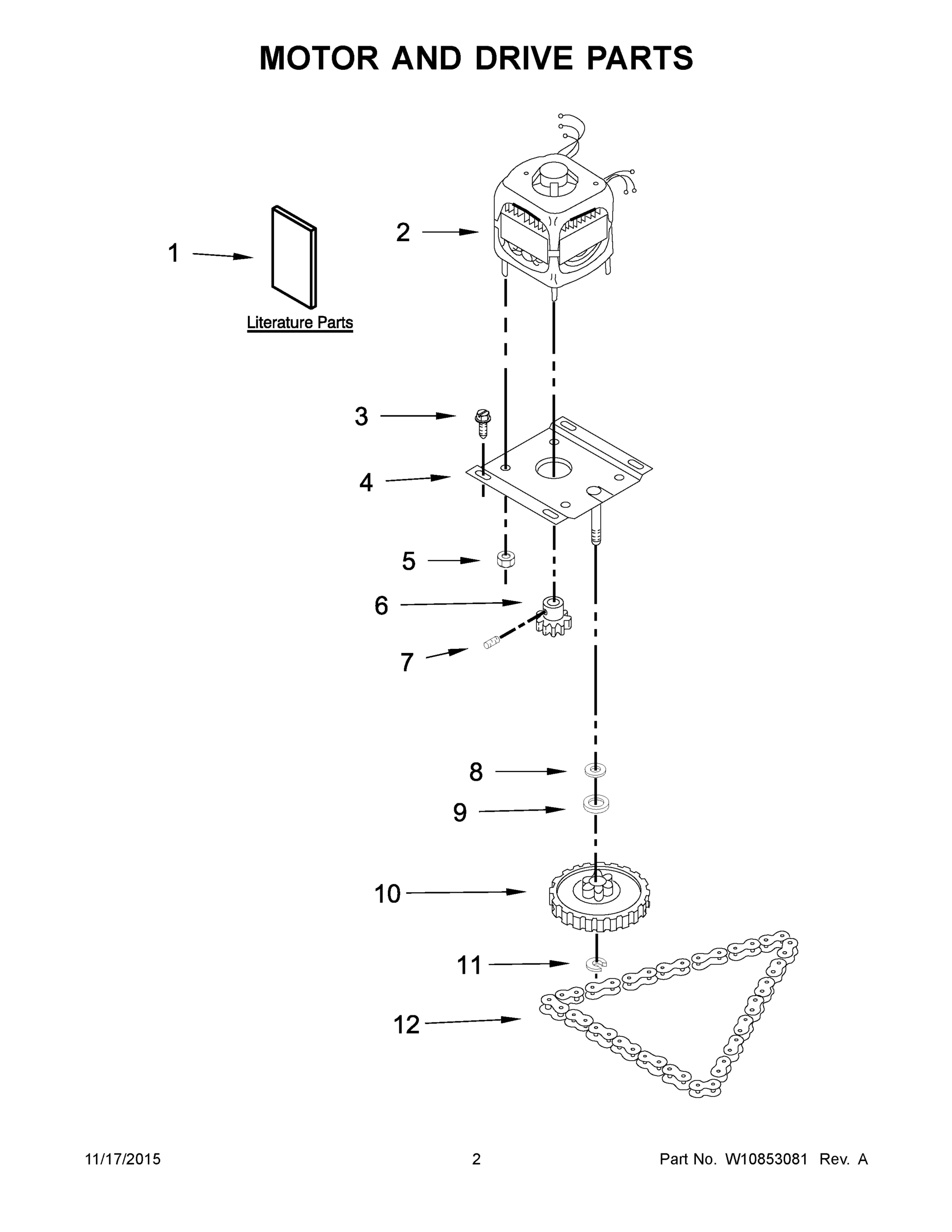 02 - MOTOR AND DRIVE PARTS