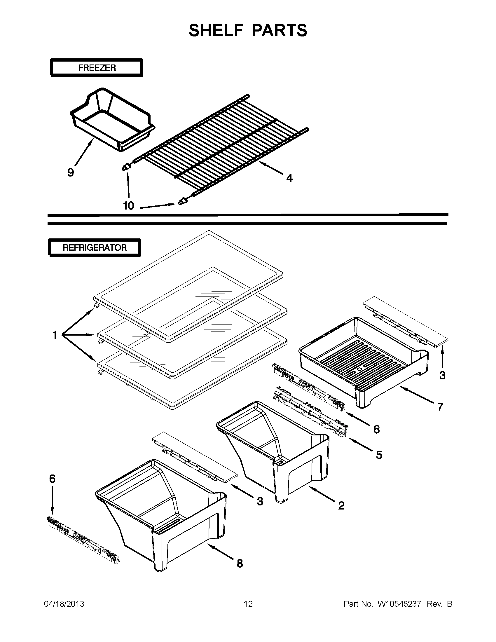 06 - SHELF PARTS