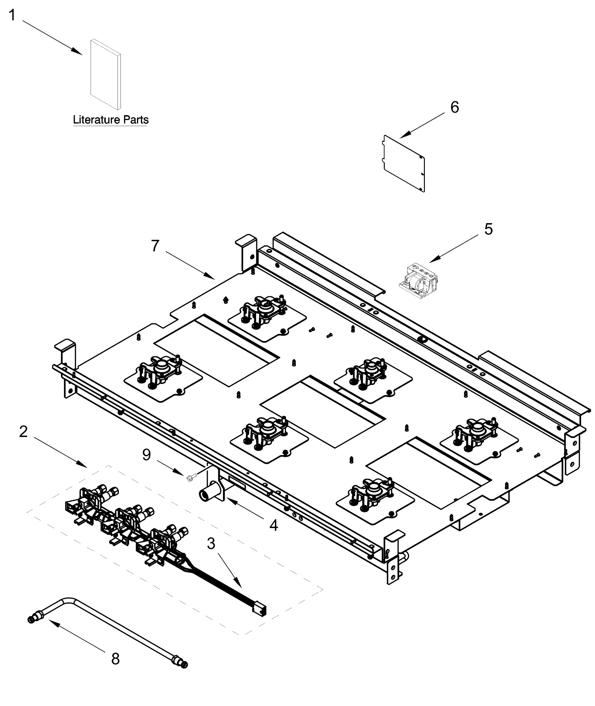 BURNER BOX PARTS